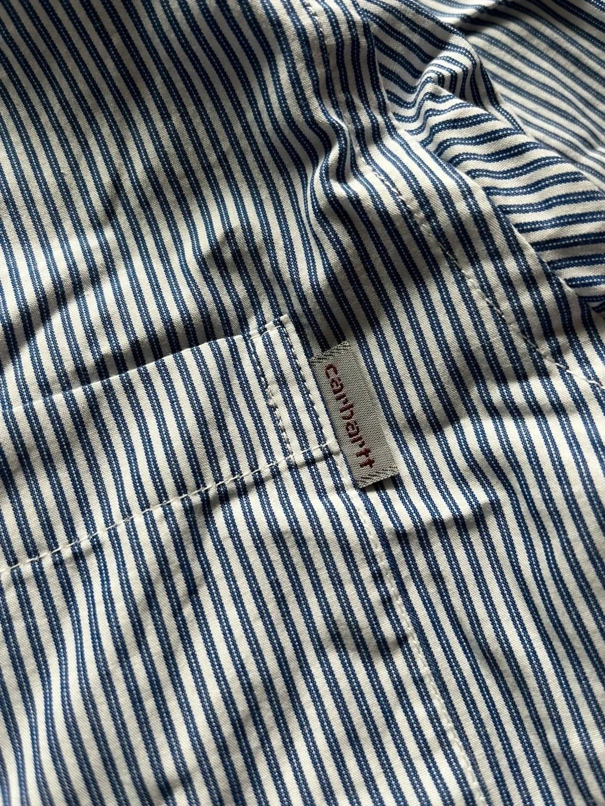 Carhartt Carhartt Rugged Outdoor Wear Sz L 2003 Stripped Shirt Rare Size US L / EU 52-54 / 3 - 5 Thumbnail