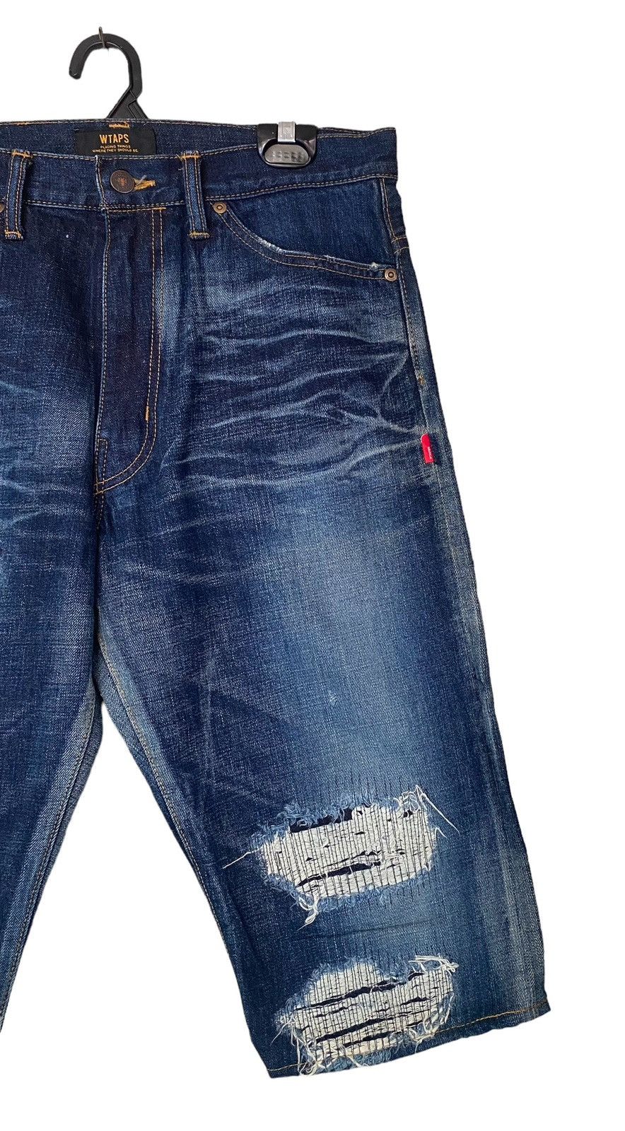 Wtaps Wtaps Denim Shorts Size US 33 - 5 Thumbnail
