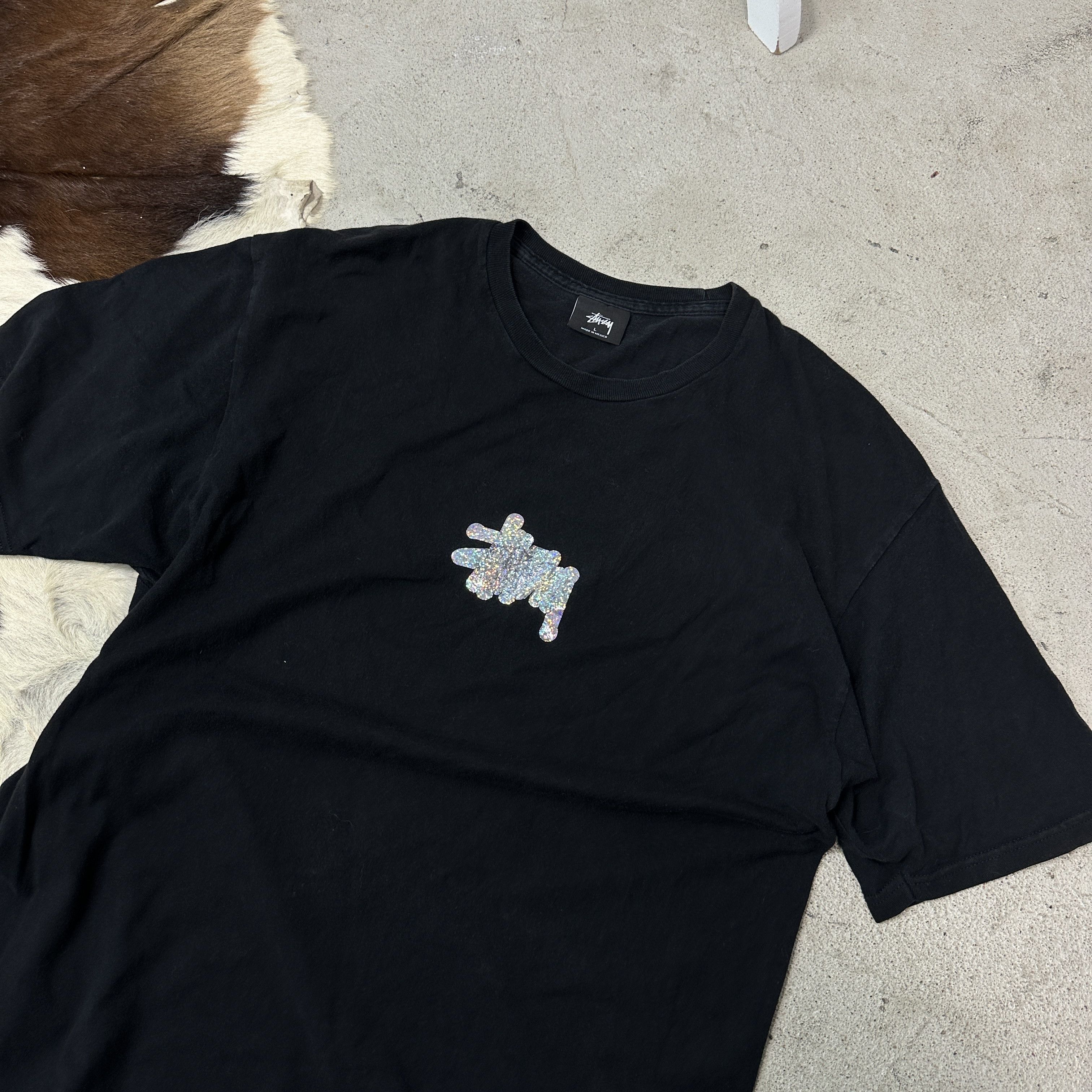 Stussy Vintage Streetwear Sporty Stussy Holo Logo T-shirt Y2K Size US L / EU 52-54 / 3 - 5 Thumbnail