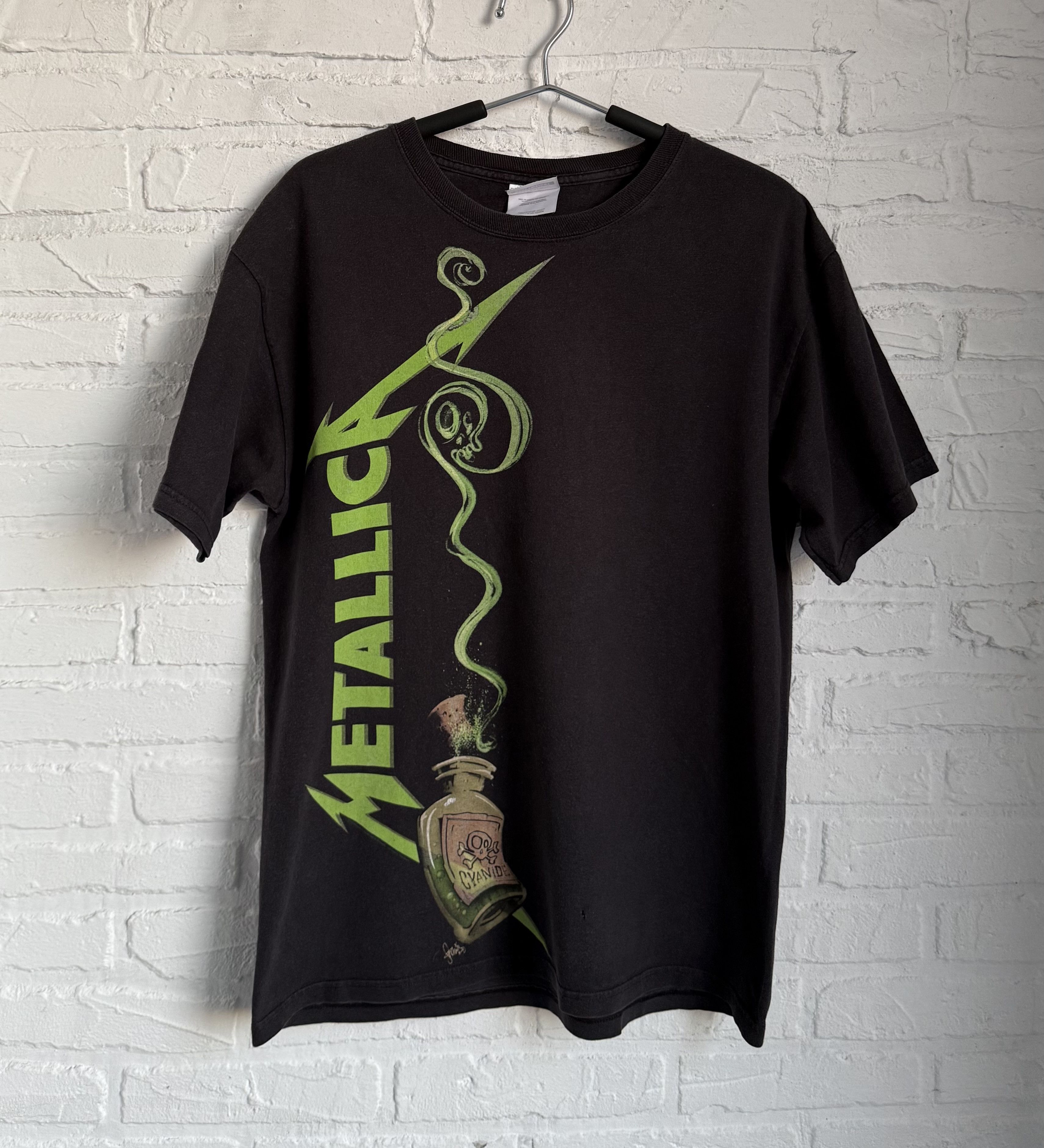 Band Tees × Vintage vintage 2010 Metallica cyanide t-shirt Size US M / EU 48-50 / 2 - 1 Thumbnail