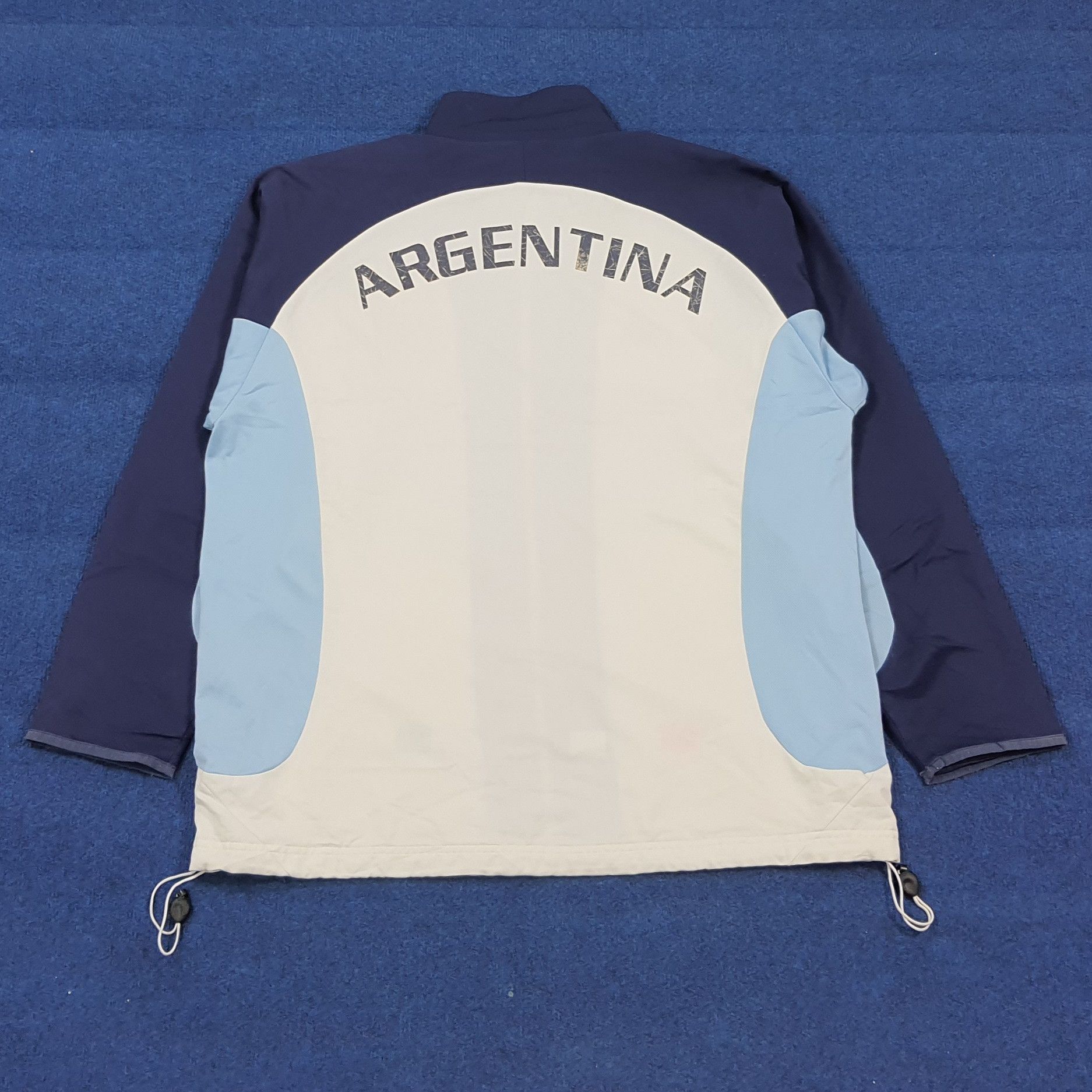 Adidas Vintage 2002 Argentina AFA Adidas Training Jacket C306N3 Size US XL / EU 56 / 4 - 5 Thumbnail
