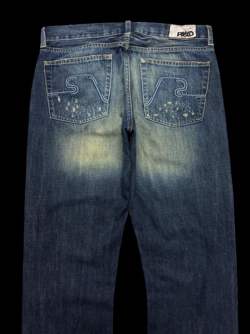 Vintage FLARE 90s Insane Japanese Rafter Rusty Mudwash Distressed Size US 31 - 16 Thumbnail