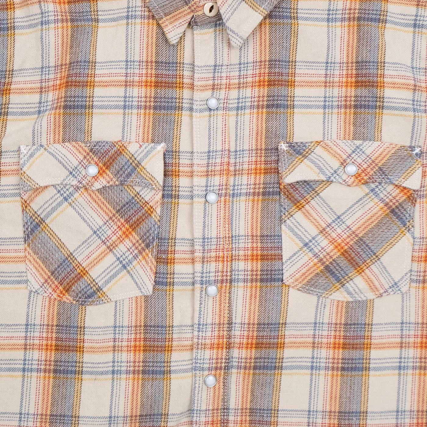 Freenote Cloth 💚 Freenote Cloth Lancaster Cream Shadow Plaid Medium NEW Size US M / EU 48-50 / 2 - 3 Thumbnail