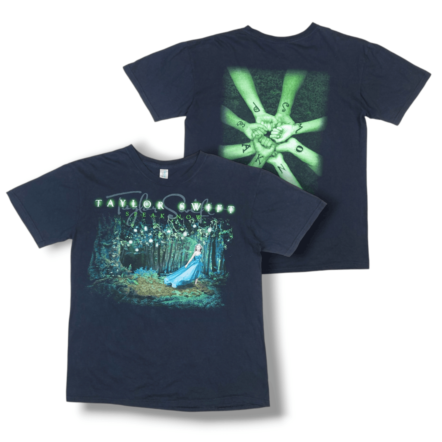 Vintage Taylor Swift Speak Now Tour Concert 2011 Merch TEE