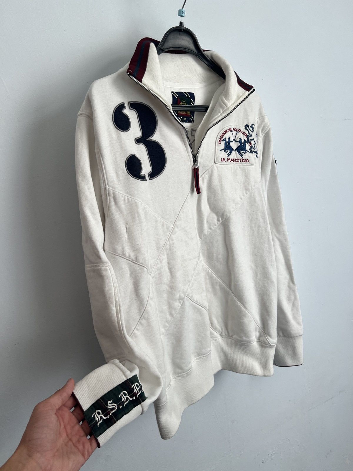 La Martina Vintage La-Martina Zip-Up #3 (Hoodie) Size US M / EU 48-50 / 2 - 3 Thumbnail