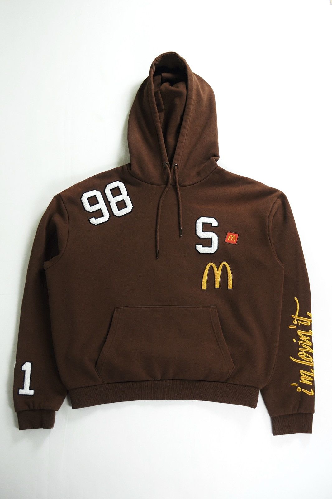 Snipes Snipes x McDonald's Patch Boxy Brown Hoodie Size US XL / EU 56 / 4 - 2 Thumbnail