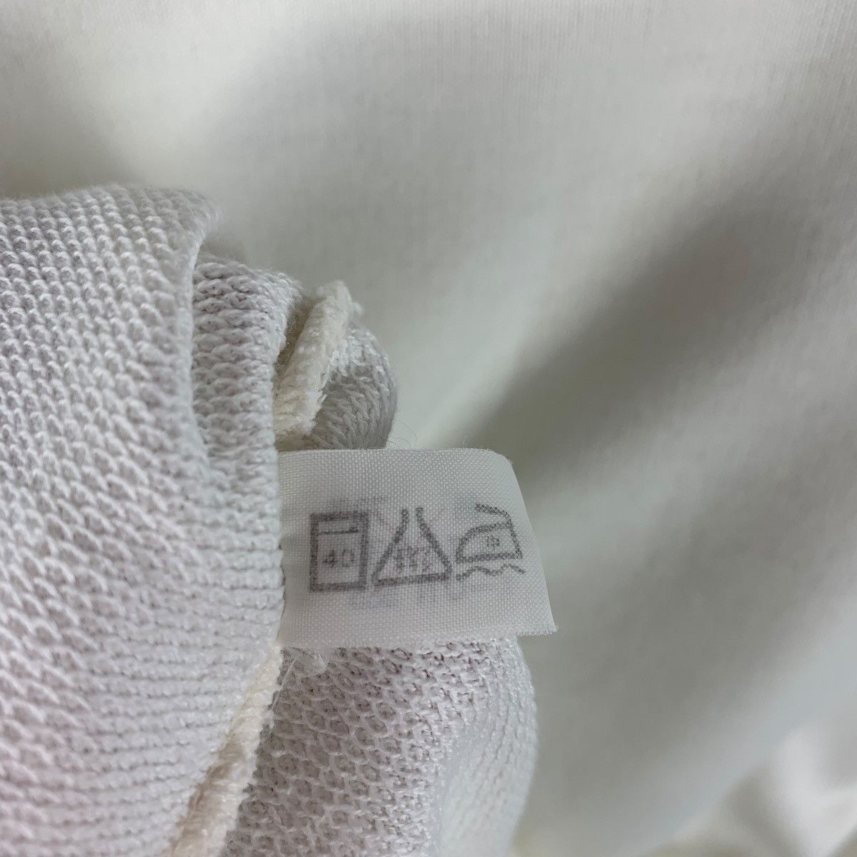 Japanese Brand × Vintage Vintage DISCOTIC AND LOVE white sweatshirt Size US L / EU 52-54 / 3 - 11 Thumbnail