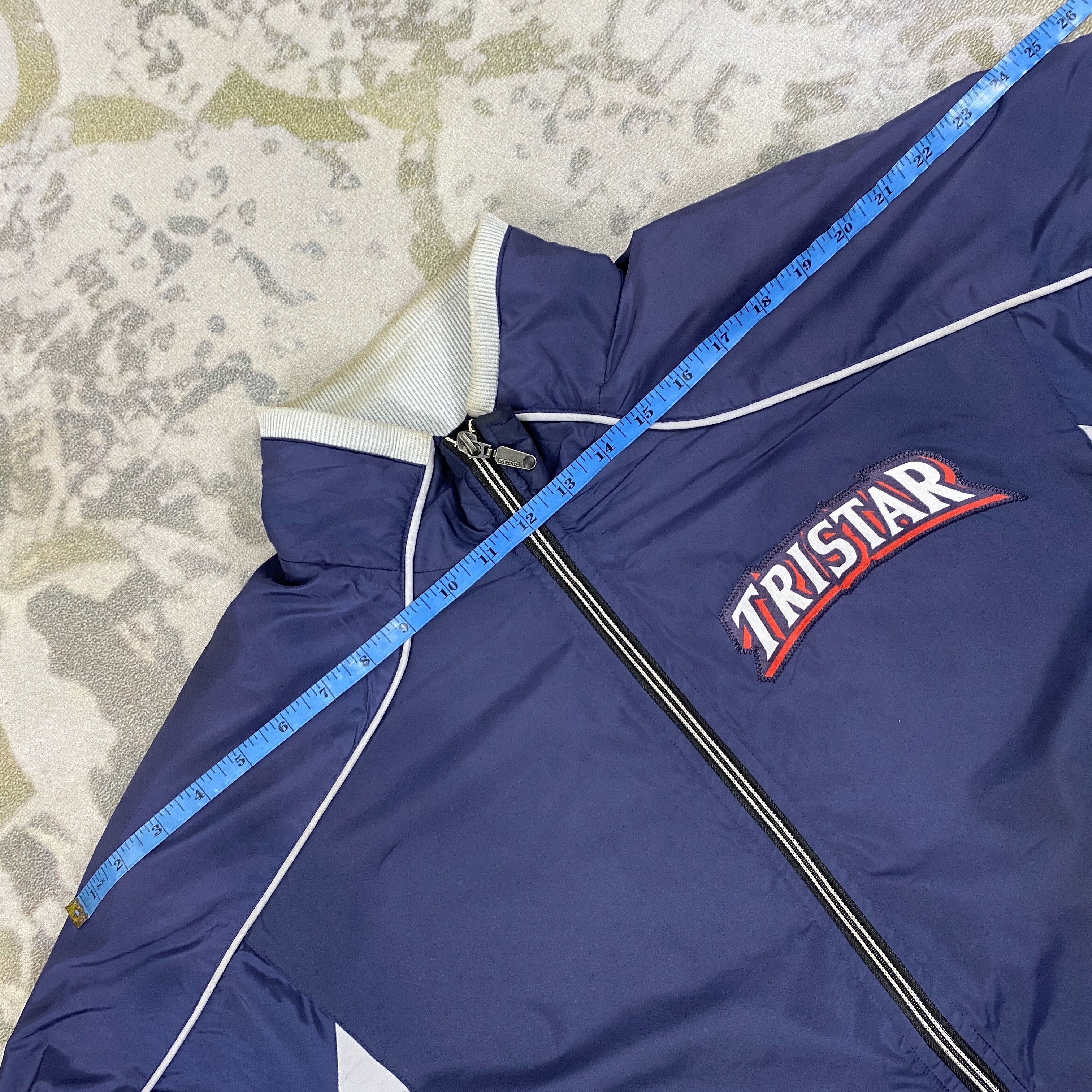 Descente Vintage Descente Tristar Sports Track Jacket- J456 Size US L / EU 52-54 / 3 - 5 Thumbnail