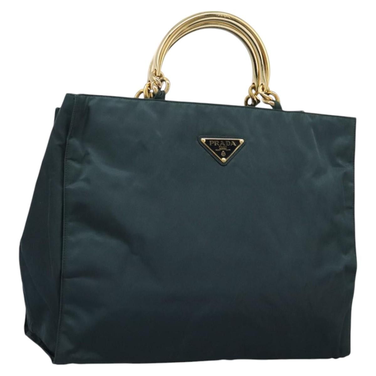 Prada PRADA Hand Bag Nylon Khaki Size ONE SIZE - 1 Thumbnail