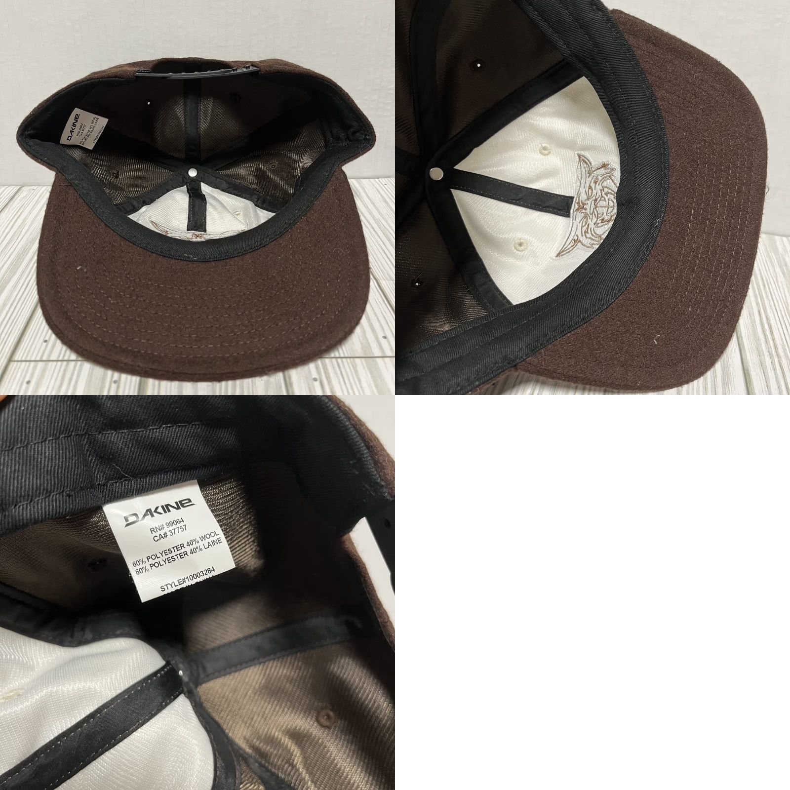 Dakine DAKINE Hat Cap White Snapback Size ONE SIZE - 8 Thumbnail