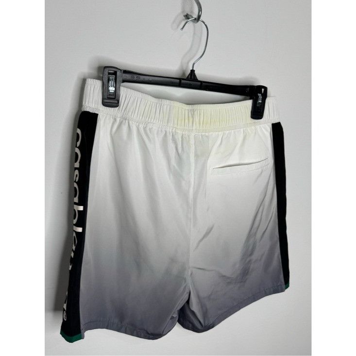 Casablanca Casablanca Gradient Logo Shorts White Grey Men’s Small Size US 28 / EU 44 - 6 Thumbnail