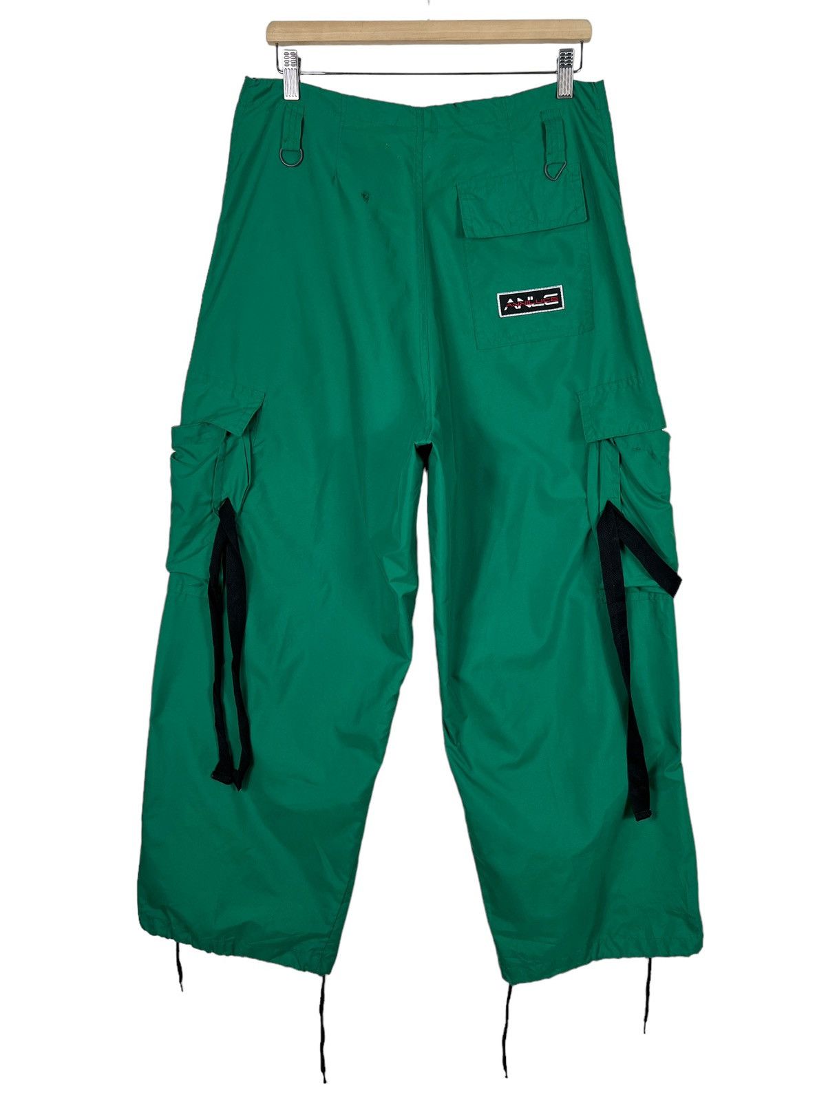 Japanese Brand 🔥 ANNILUCE HIP HOP CARGO PARACHUTE DRAWSTRING MADE IN ITALY Size US 32 / EU 48 - 2 Thumbnail