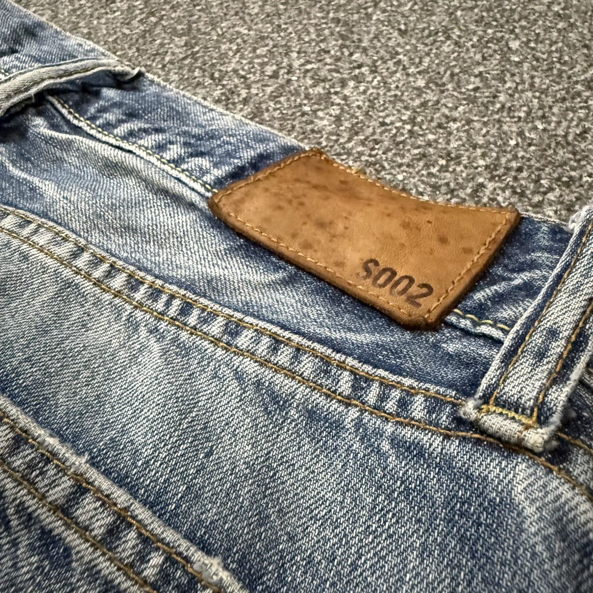 Undercover × Uniqlo 🔥🇯🇵 Vintage 90s Japanese Uniqlo UJ Distressed Faded Denim Size US 32 / EU 48 - 9 Thumbnail