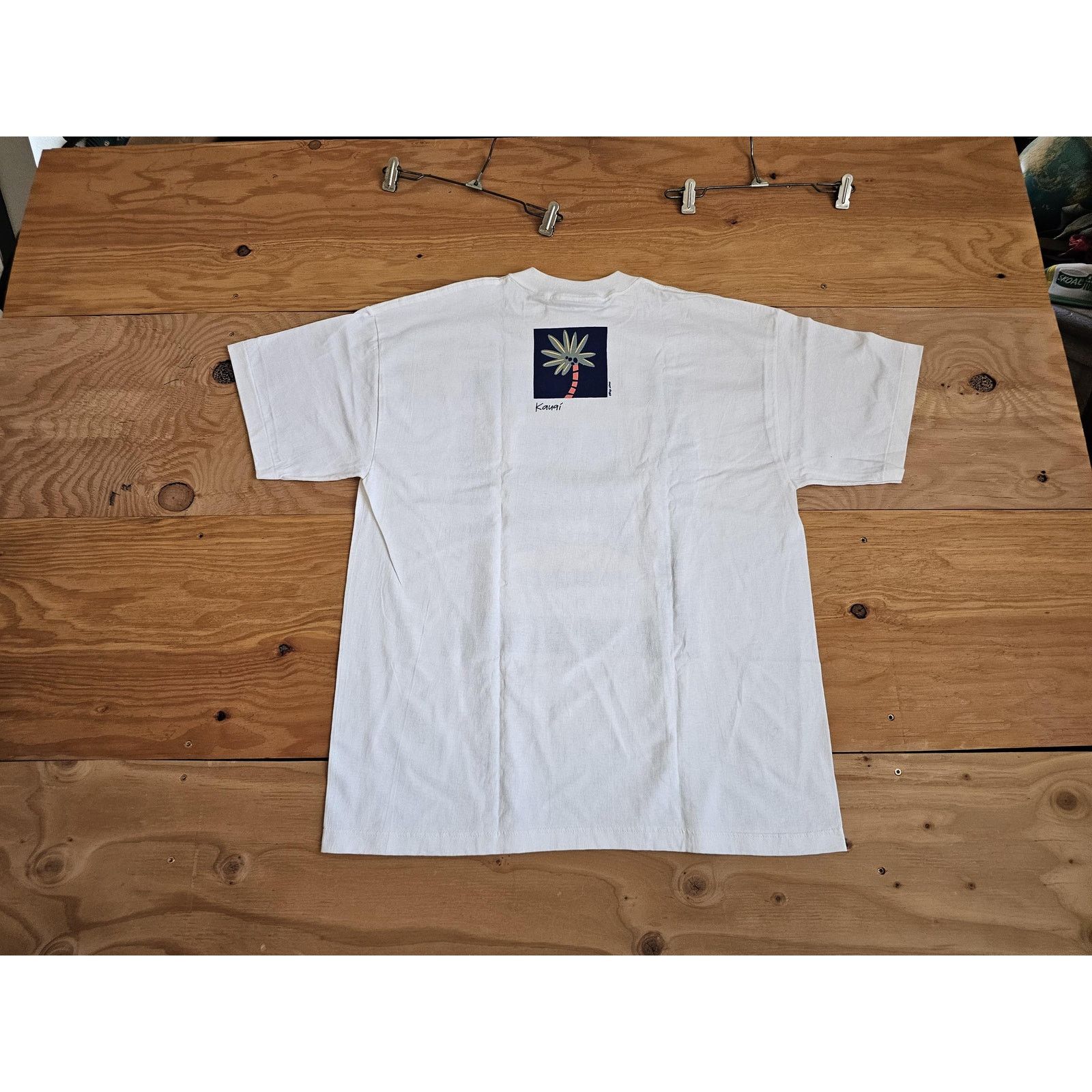 Other Hawaii Kauai White T-shirt XL Double Sided Graphic New 1990s Size US XL / EU 56 / 4 - 2 Thumbnail