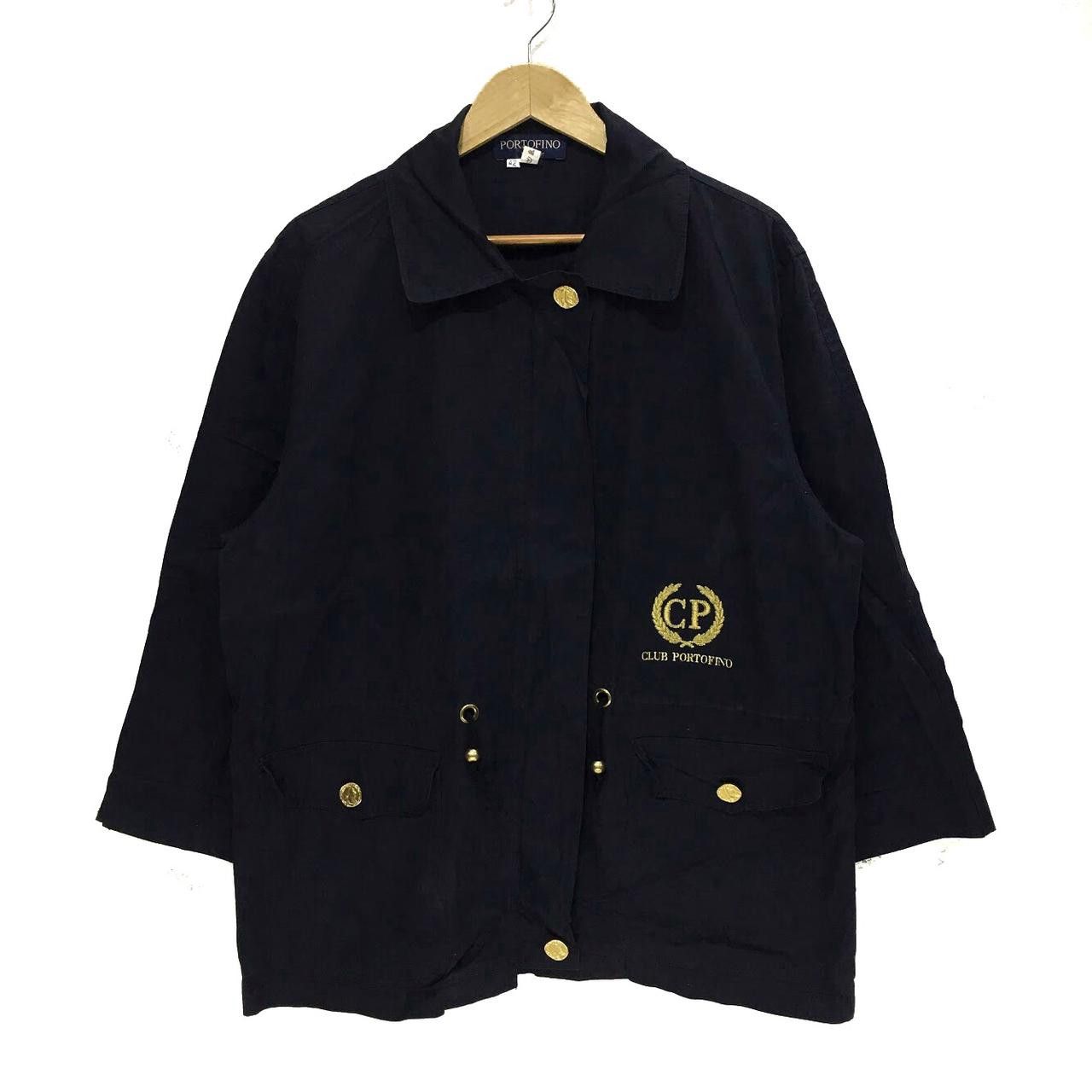 Other PORTOFINO CLUB Big Logo Made In ITALY Jacket Trench Size US L / EU 52-54 / 3 - 1 Thumbnail