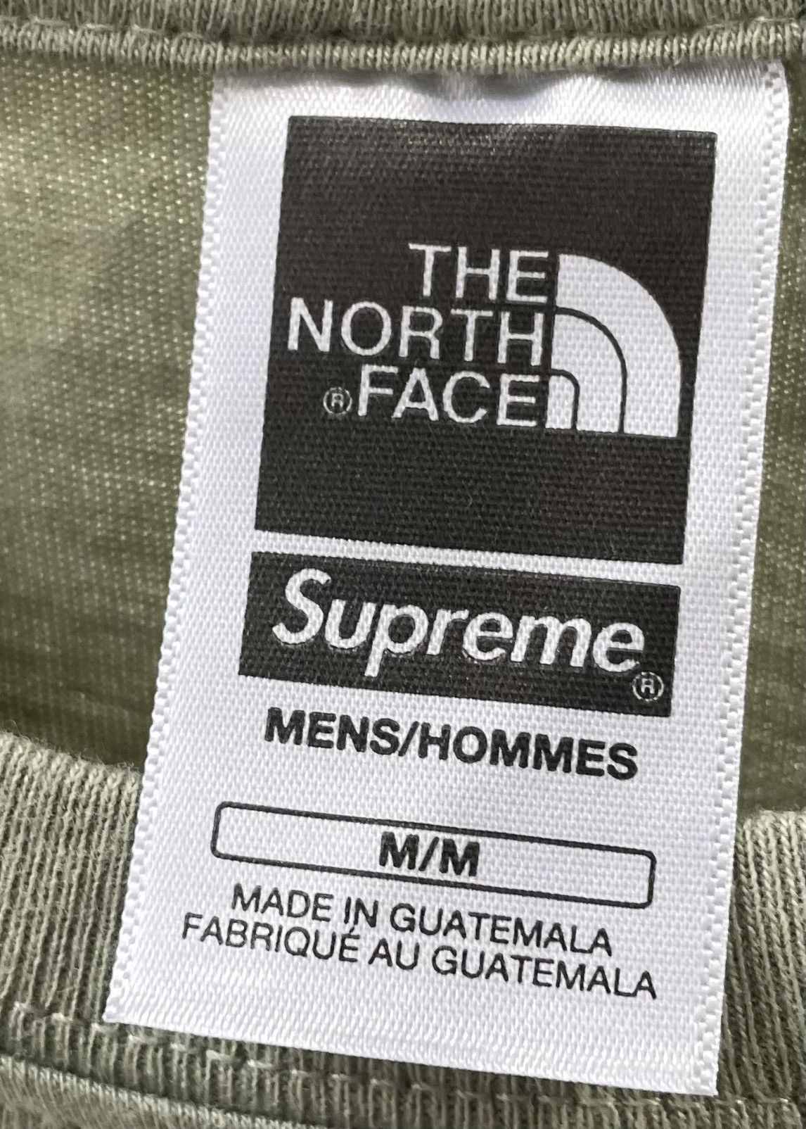 Supreme × The North Face Supreme x The North Face Sketch Tee Sage Size US M / EU 48-50 / 2 - 4 Thumbnail