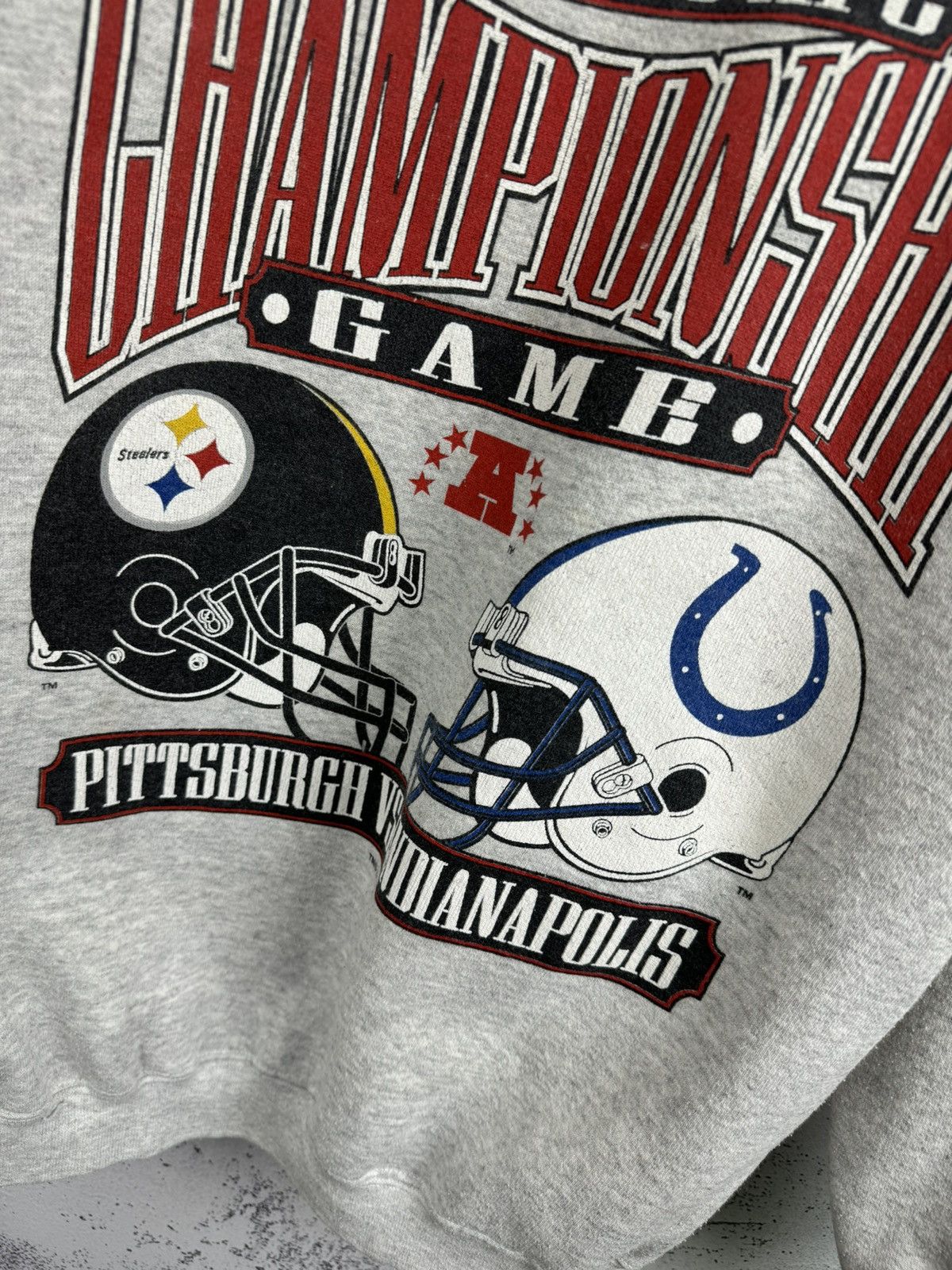 Other Vintage Sweatshirt 1995 Championship Pittsburg Indianapolis Size US L / EU 52-54 / 3 - 8 Thumbnail