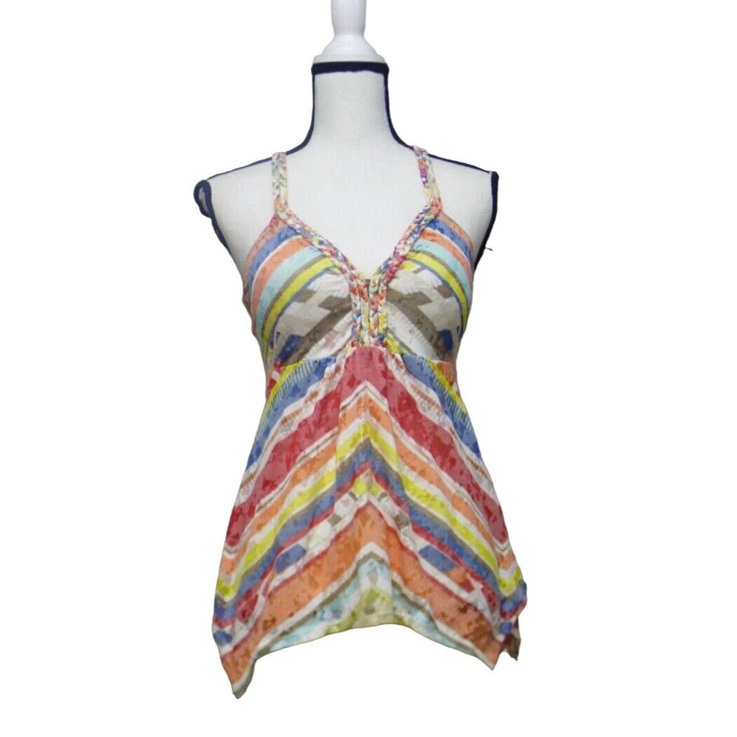 Other American Rag Junior’s Printed Burnout Handkerchief‑Hem Tank Size S / US 4 / IT 40 - 2 Thumbnail