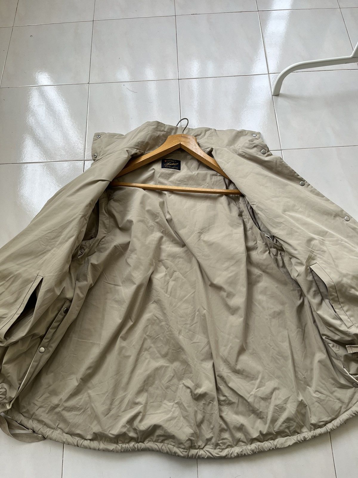 Japanese Brand Rare 💥 Kastane Attachable Sleeve Reversible AW22 Size XL / US 12-14 / IT 48-50 - 15 Thumbnail