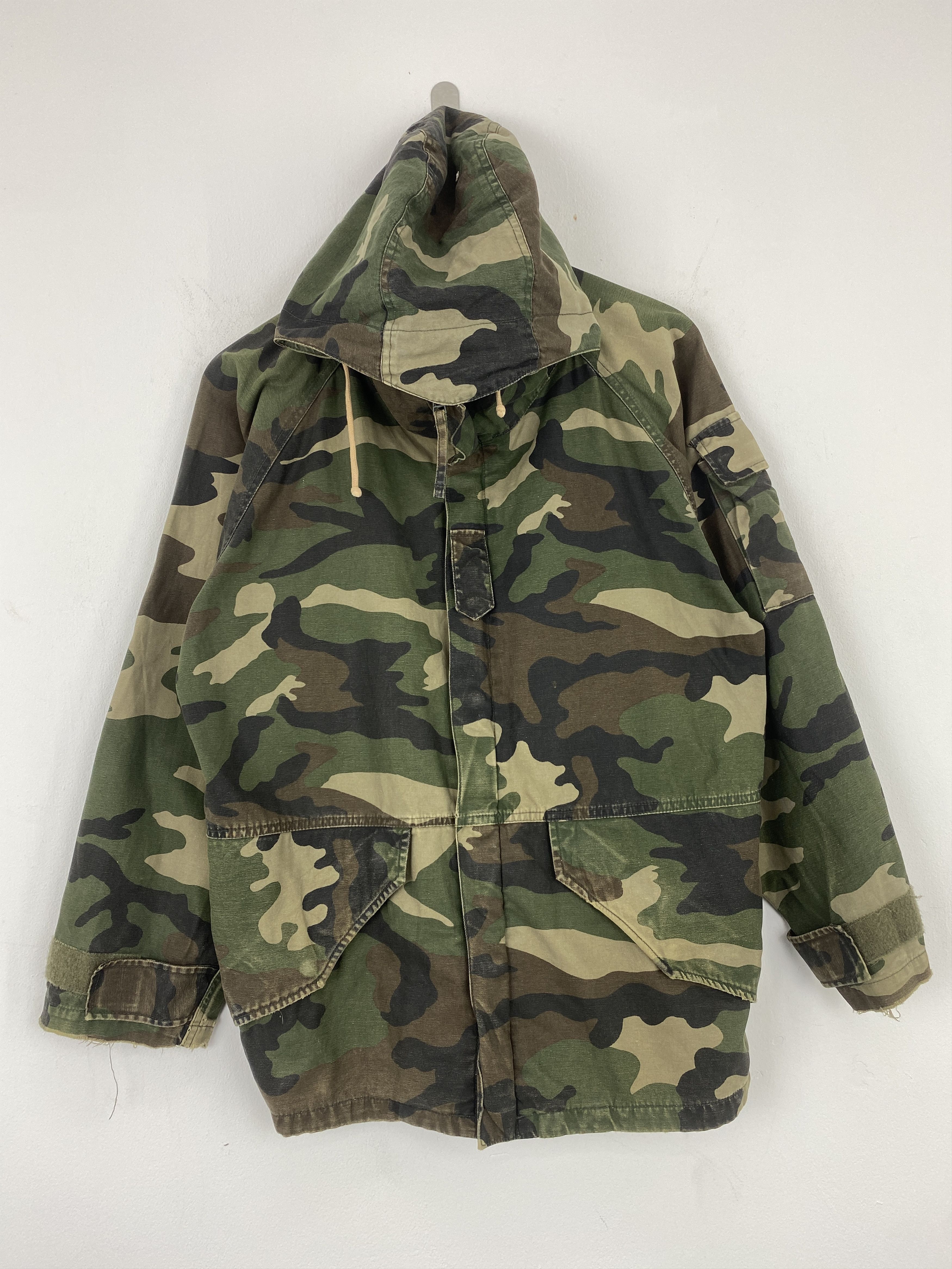 Vintage Vintage Dog House Camouflage Military Jacket J1977 Size US M / EU 48-50 / 2 - 1 Thumbnail