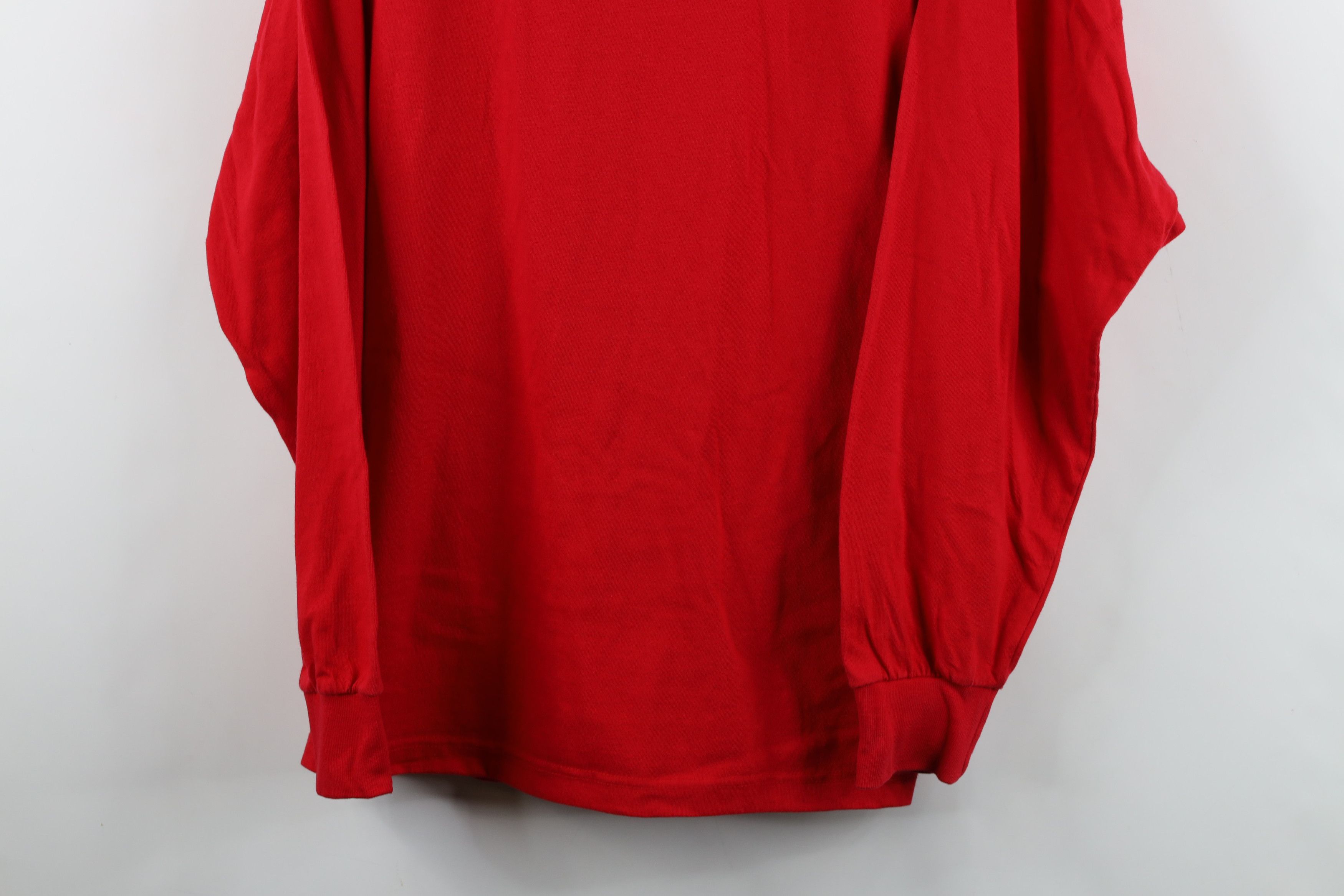Vintage Vintage 90s Viper Car Mock Neck Long Sleeve T-Shirt Red Size US L / EU 52-54 / 3 - 3 Thumbnail