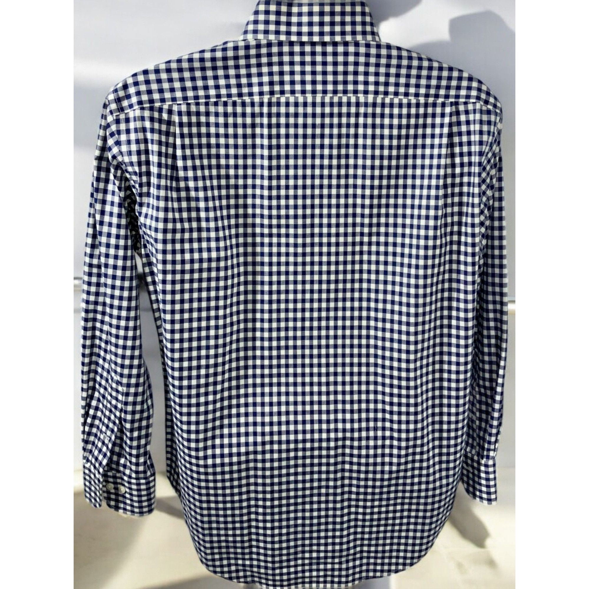 Lauren Ralph Lauren Lauren Ralph Lauren Blue White Gingham Classic Shirt M Size US M / EU 48-50 / 2 - 3 Thumbnail