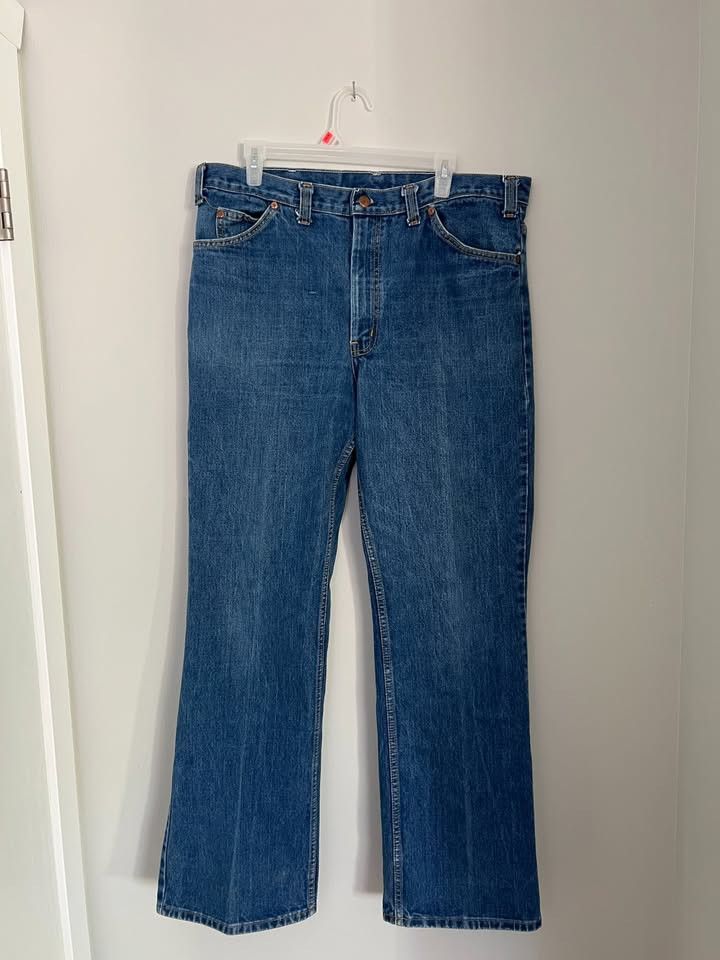 Other Vintage 70s GWG Wide Leg Jeans Size US 36 / EU 52 - 1 Thumbnail