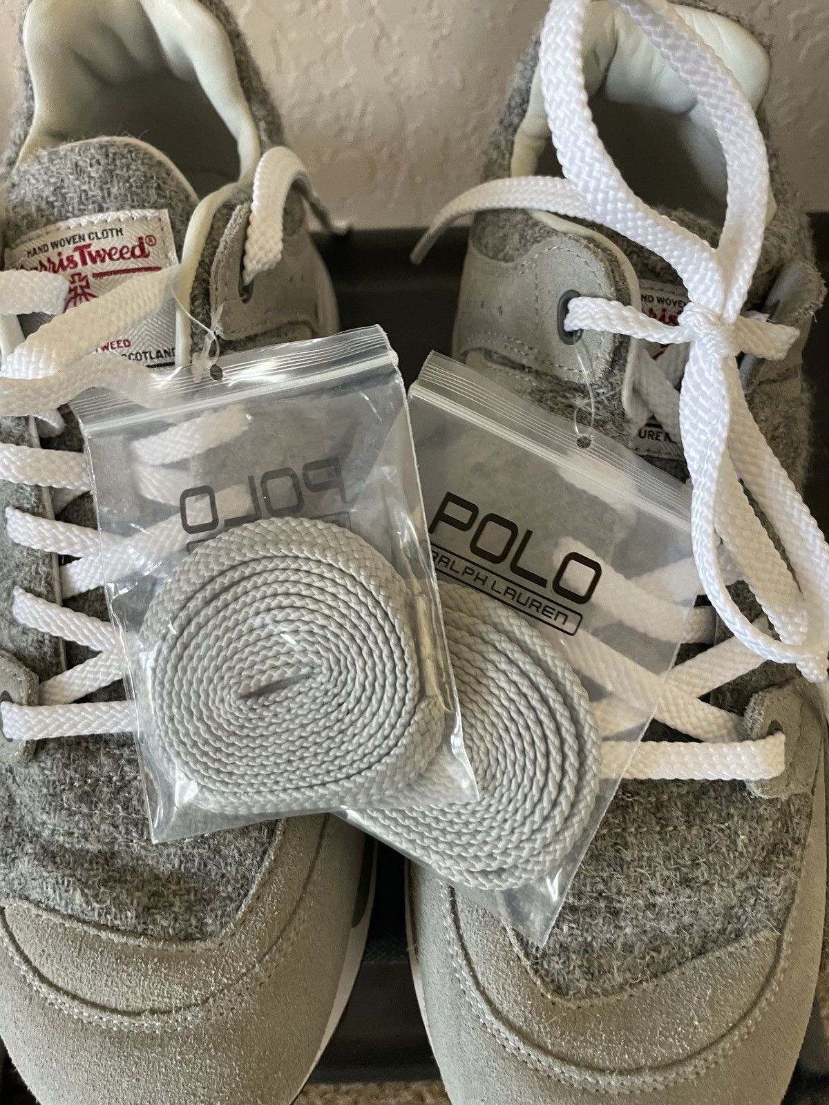 Polo Ralph Lauren Polo x Harris Tweed Trackstr 200-SK-LTL sneakers NWD Size US 9.5 / EU 42-43 - 4 Thumbnail