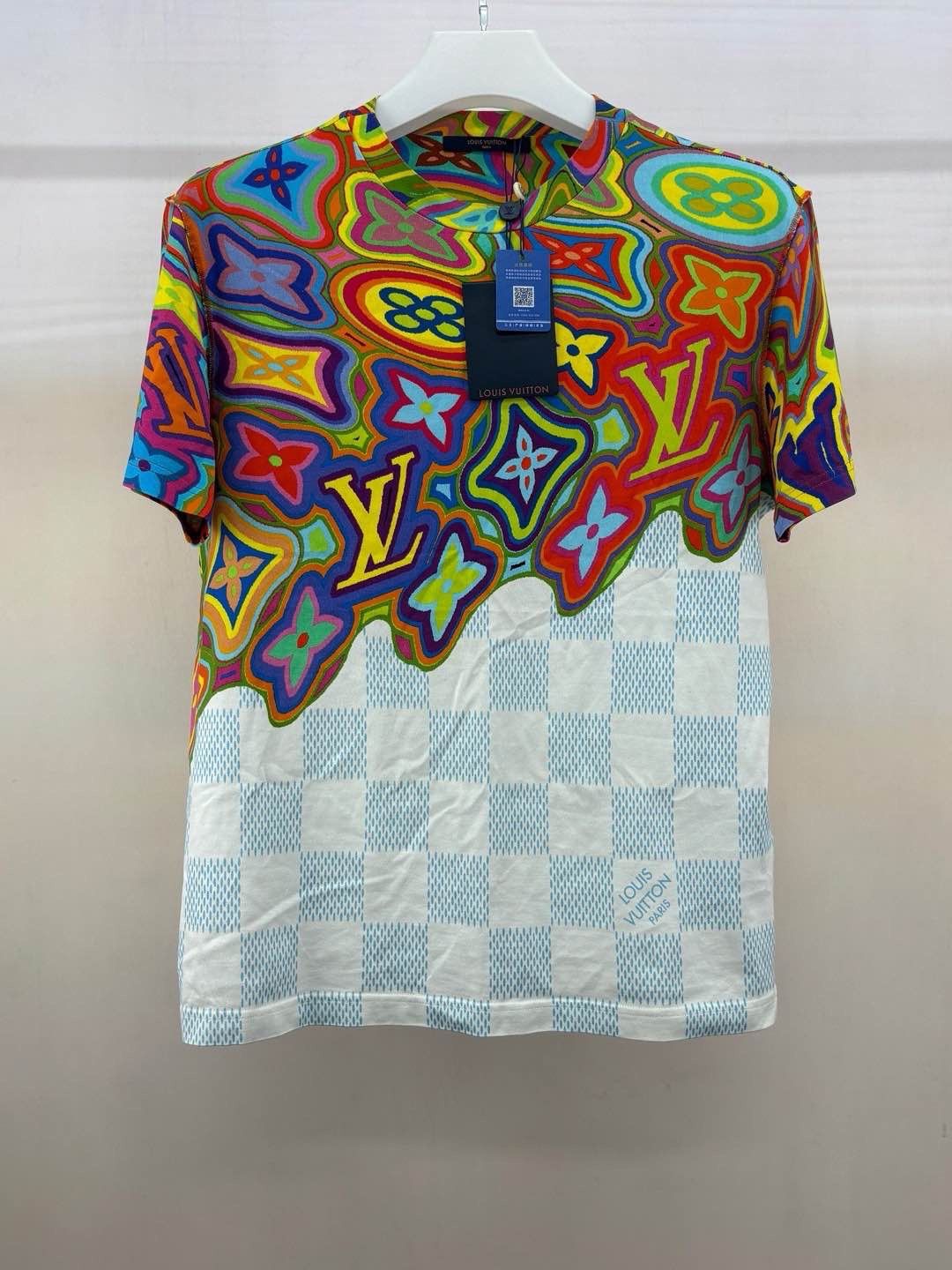 Louis Vuitton Louis Vuitton Abstract Monogram T-Shirt Size XL Size US XL / EU 56 / 4 - 1 Thumbnail