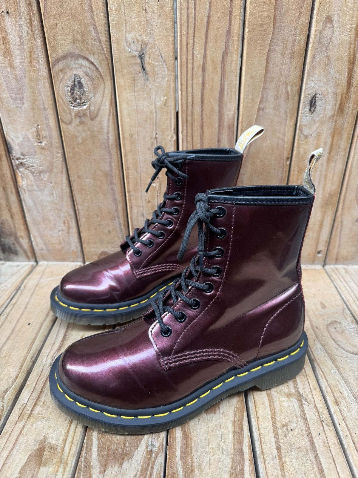 Dr. Martens Dr.Martens 1460 vegan chrome women Lace up Boots US 6 UK 4 Size US 7 / IT 37 - 10 Thumbnail