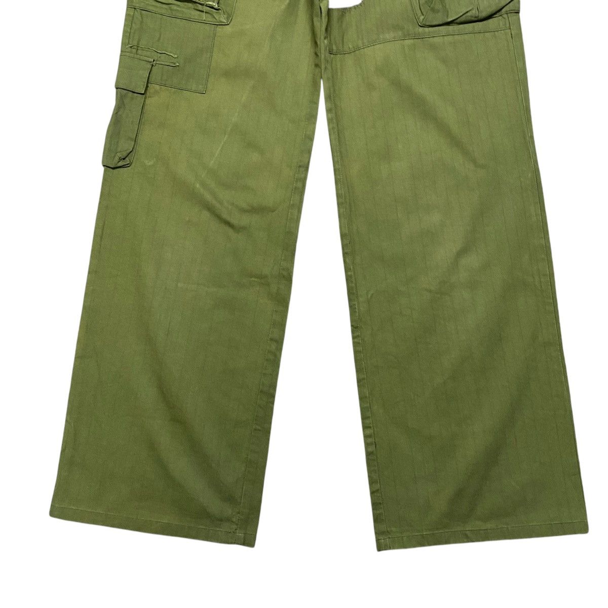 Issey Miyake Vintage Sunaokuwahara Military Patchwork Combat Pants Size 30" / US 8 / IT 44 - 7 Thumbnail