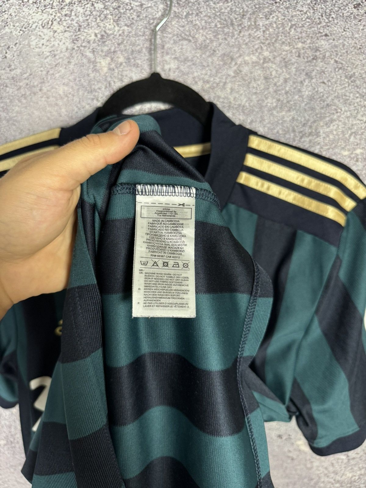 Adidas × Vintage Vintage Leeds United 2020/21 Away Adidas Soccer Jersey Size US M / EU 48-50 / 2 - 11 Thumbnail