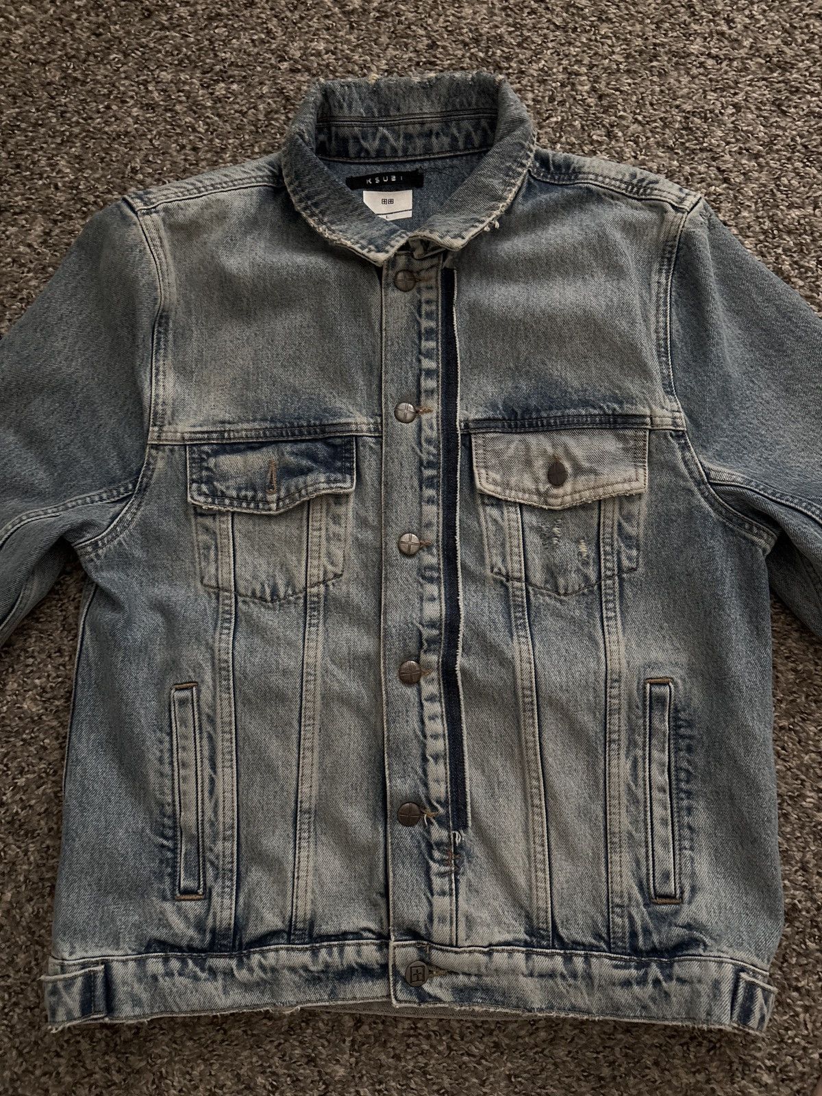 Ksubi Ksubi Men's Denim Jacket Size US L / EU 52-54 / 3 - 3 Thumbnail
