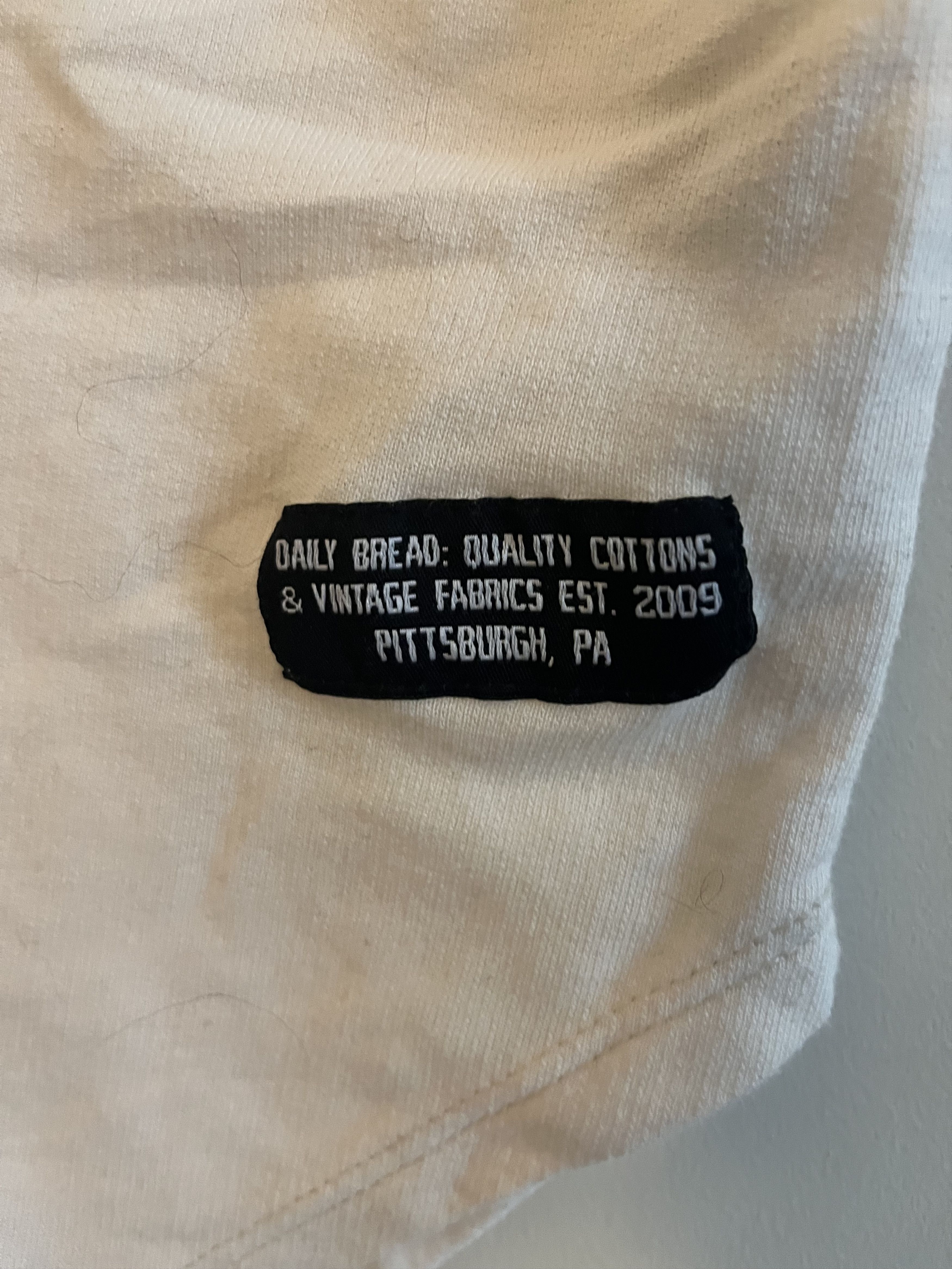 Daily Bread Daily Bread Longline T-Shirt Cream Grey Large Size US L / EU 52-54 / 3 - 3 Thumbnail