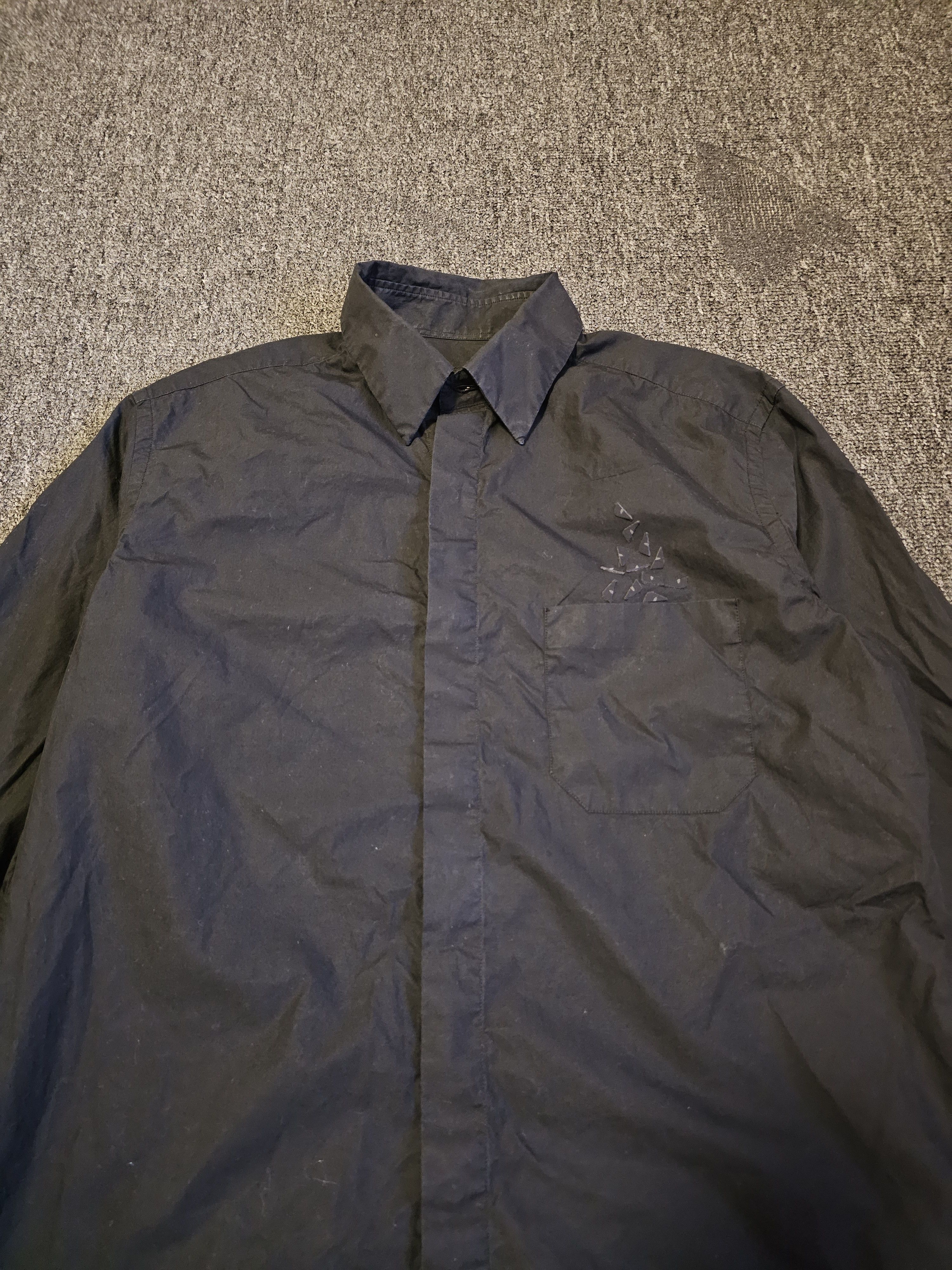 Fendi Fendi Men's Black Devil's Eye Shirt Size 38 Size US S / EU 44-46 / 1 - 2 Thumbnail