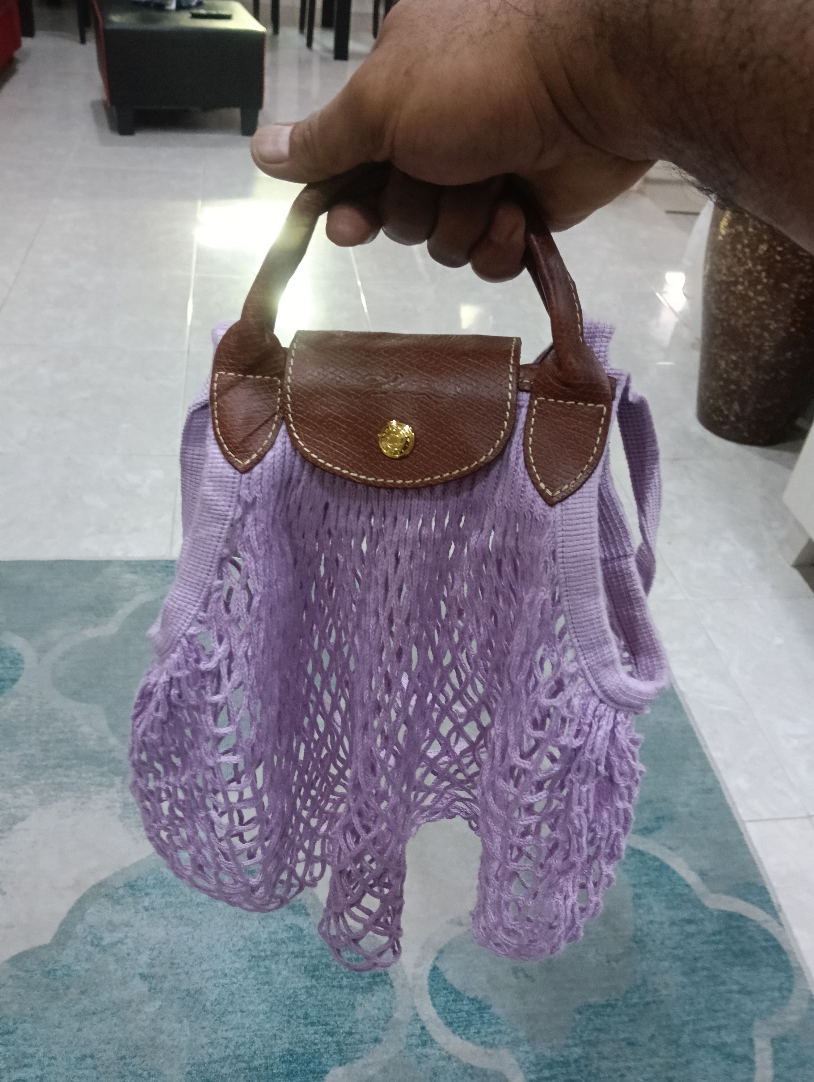Longchamp × Vintage Longchamp Unique Design Bag 2 way Size ONE SIZE - 4 Thumbnail