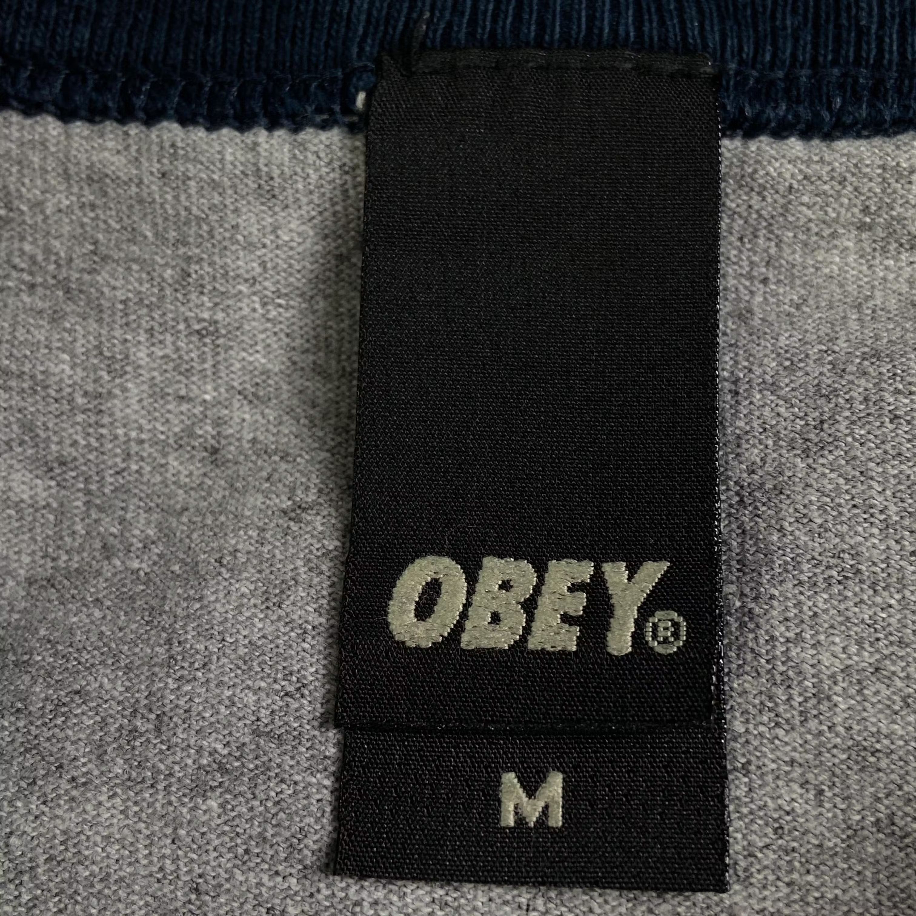 Obey Mens T Shirt Obey Size M Size US M / EU 48-50 / 2 - 4 Thumbnail