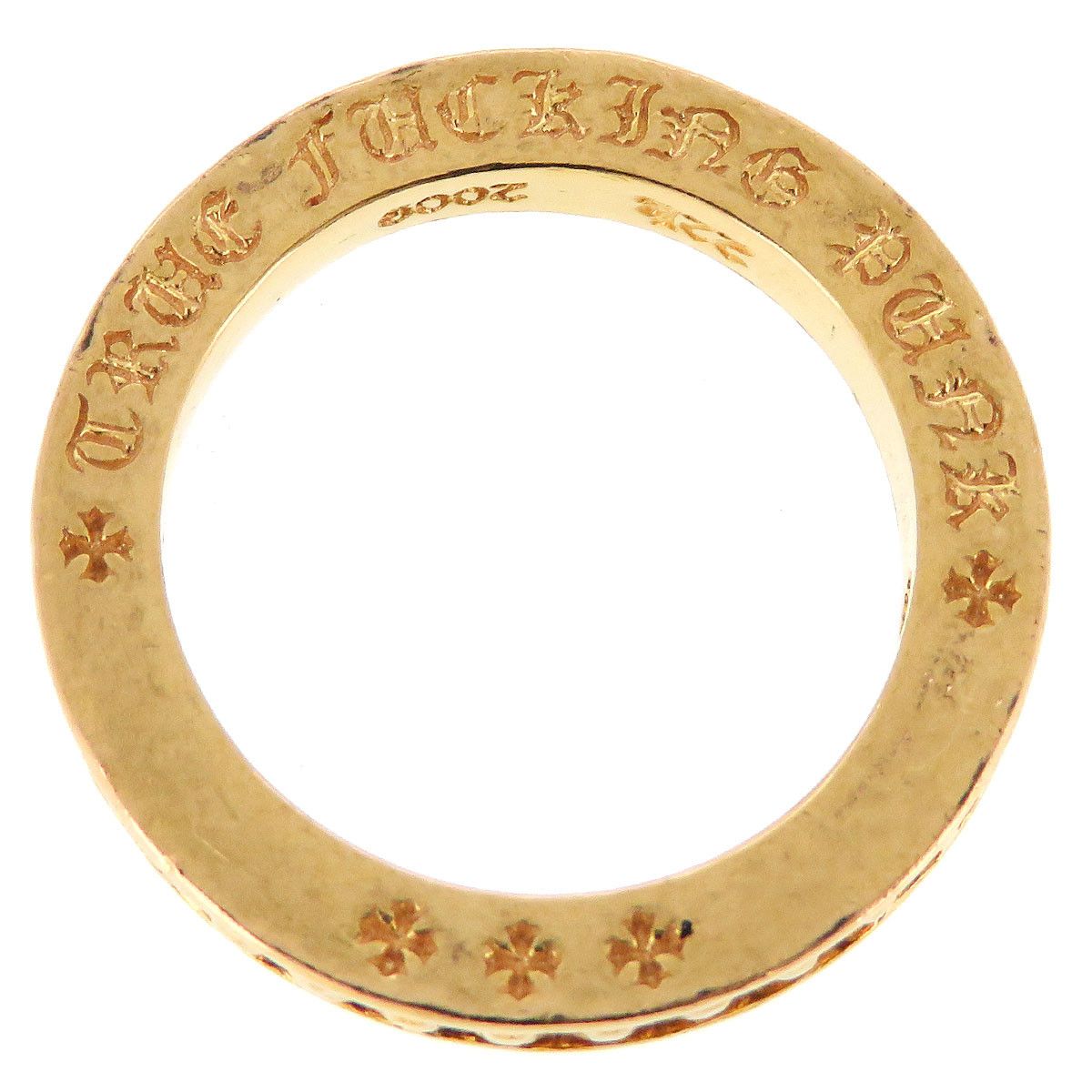 本物　CHROME HEARTS NTFL RING 13号　美品 本物 CHROME HEARTS NTFL RING 13号 美品 - メルカリ