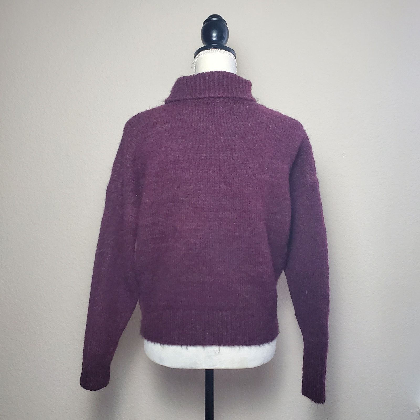 Other Lulus Burgundy Knit Sweater Small Size S / US 4 / IT 40 - 3 Thumbnail