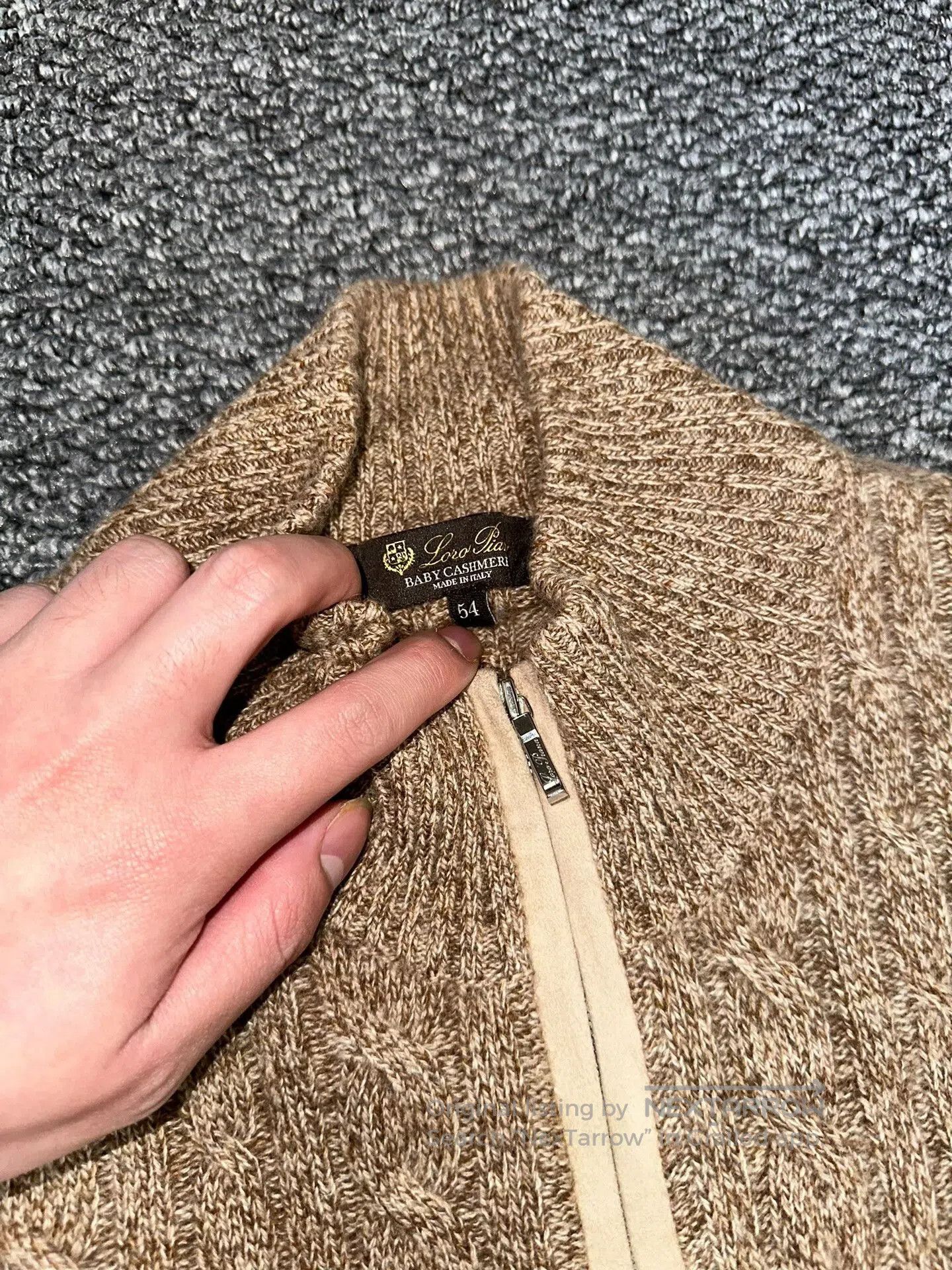 Loro Piana Loro Piana Baby Cashmere Zip Cardigan. Size US L / EU 52-54 / 3 - 3 Thumbnail