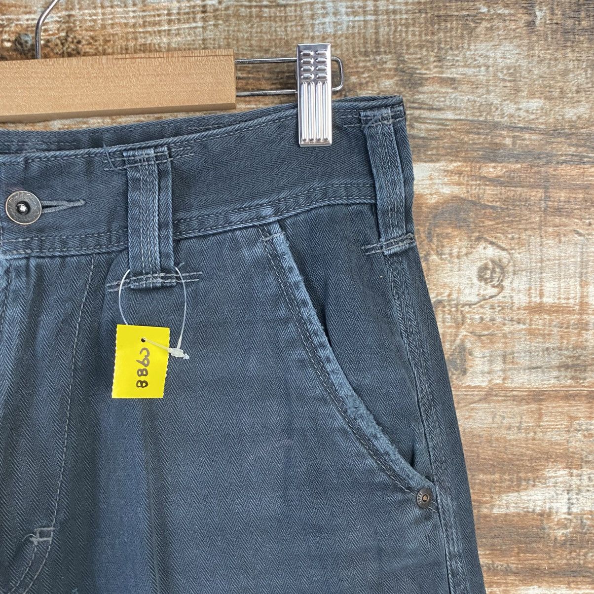 Japanese Brand DL Even River Dark Blue Cargo Multipocket Pants #C988 Size US 28 / EU 44 - 8 Thumbnail
