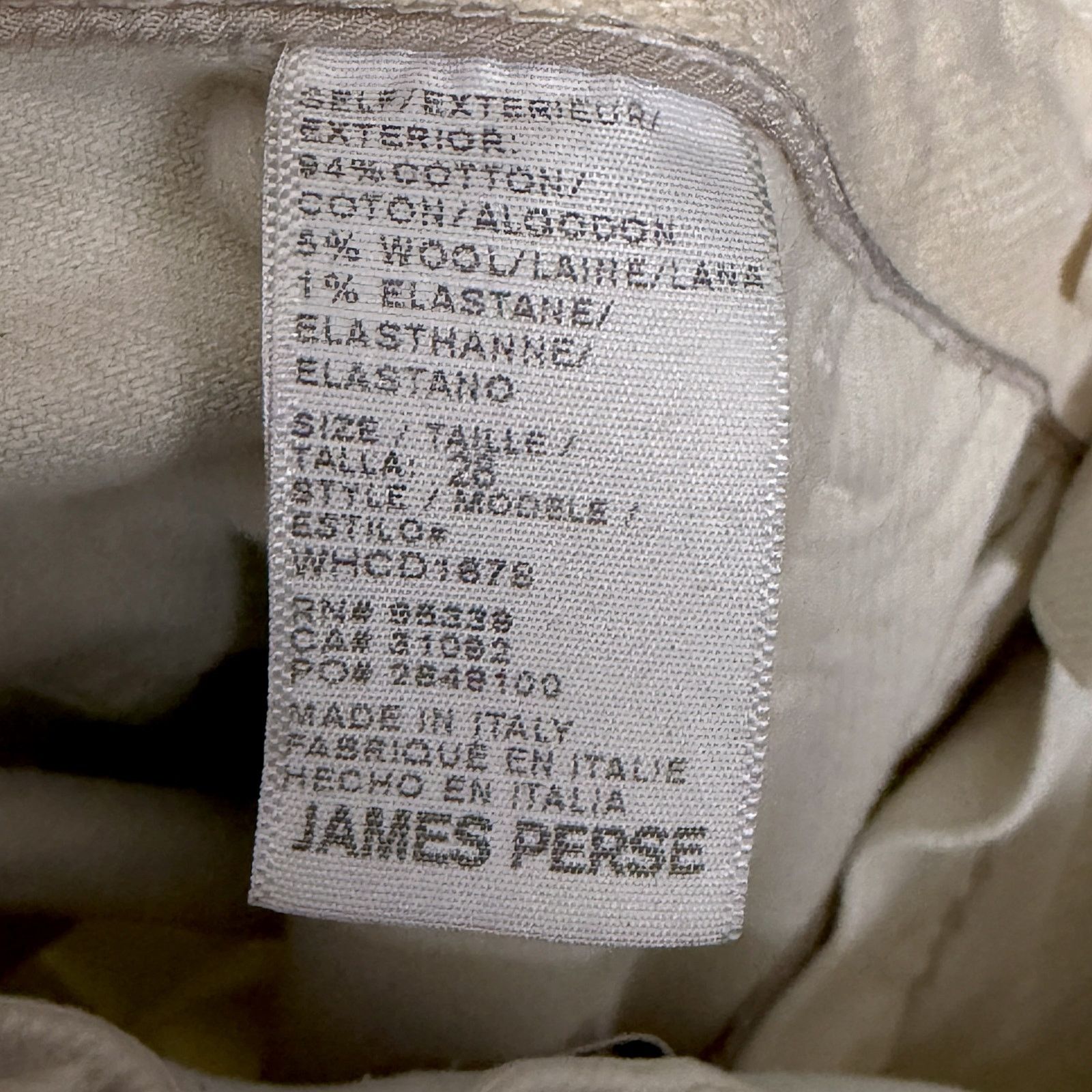 James Perse James Perse Standard White Estilo Womens 28x26 Utility Jeans Size 28" / US 6 / IT 42 - 12 Thumbnail