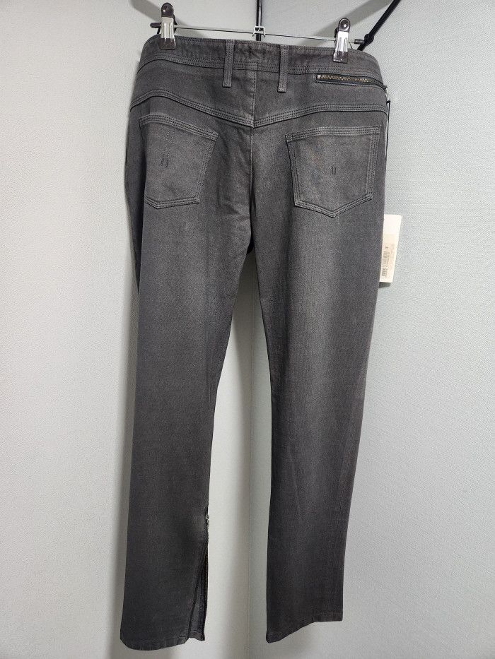 Neil Barrett neil barrett slouch fit 드라이 블랙 아크릴코팅 제팬진 Size 29" - 3 Thumbnail