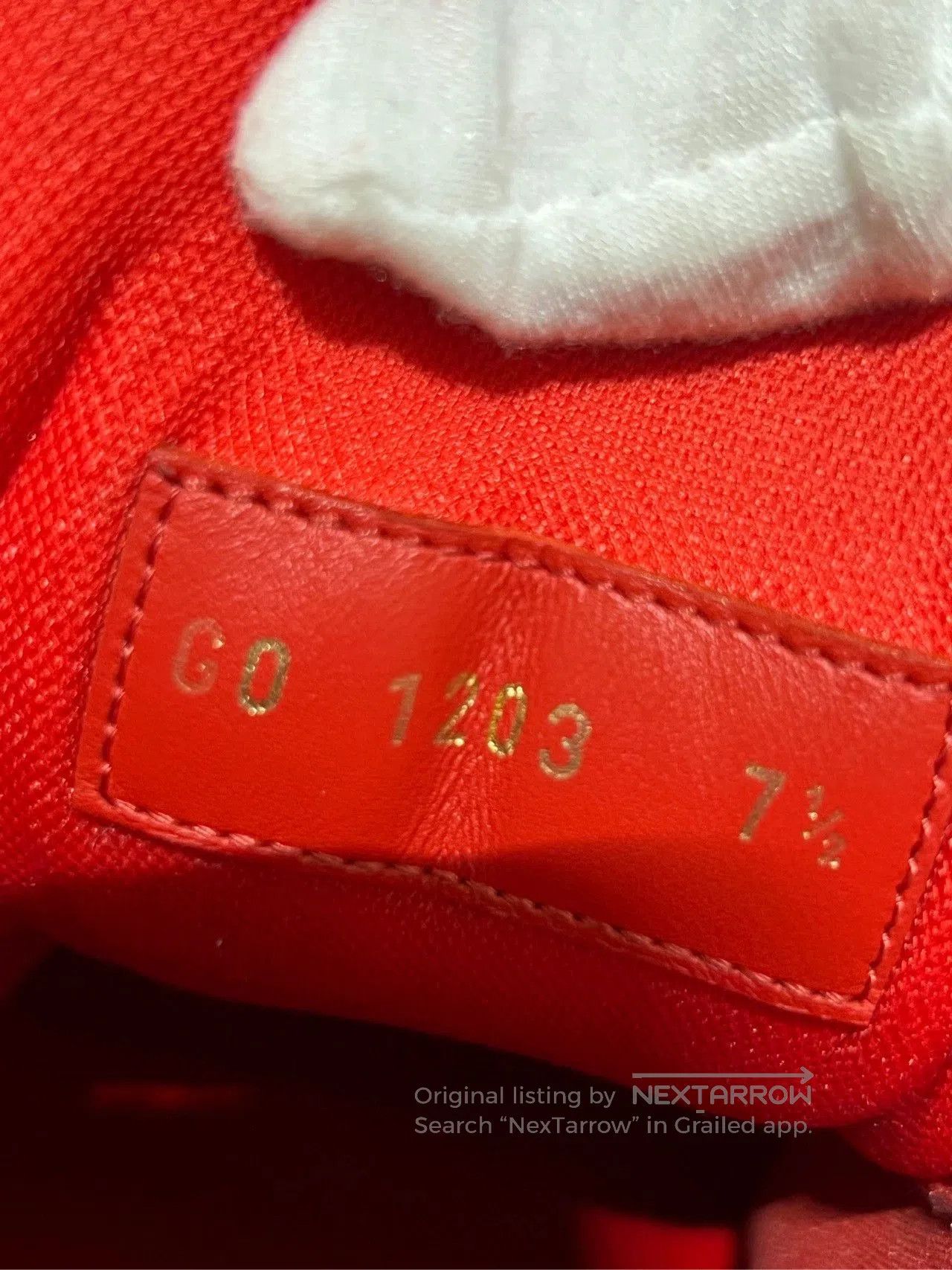 Louis Vuitton Louis Vuitton Trainer Red Sneakers Size 41.5. Size US 8 / EU 41 - 7 Thumbnail