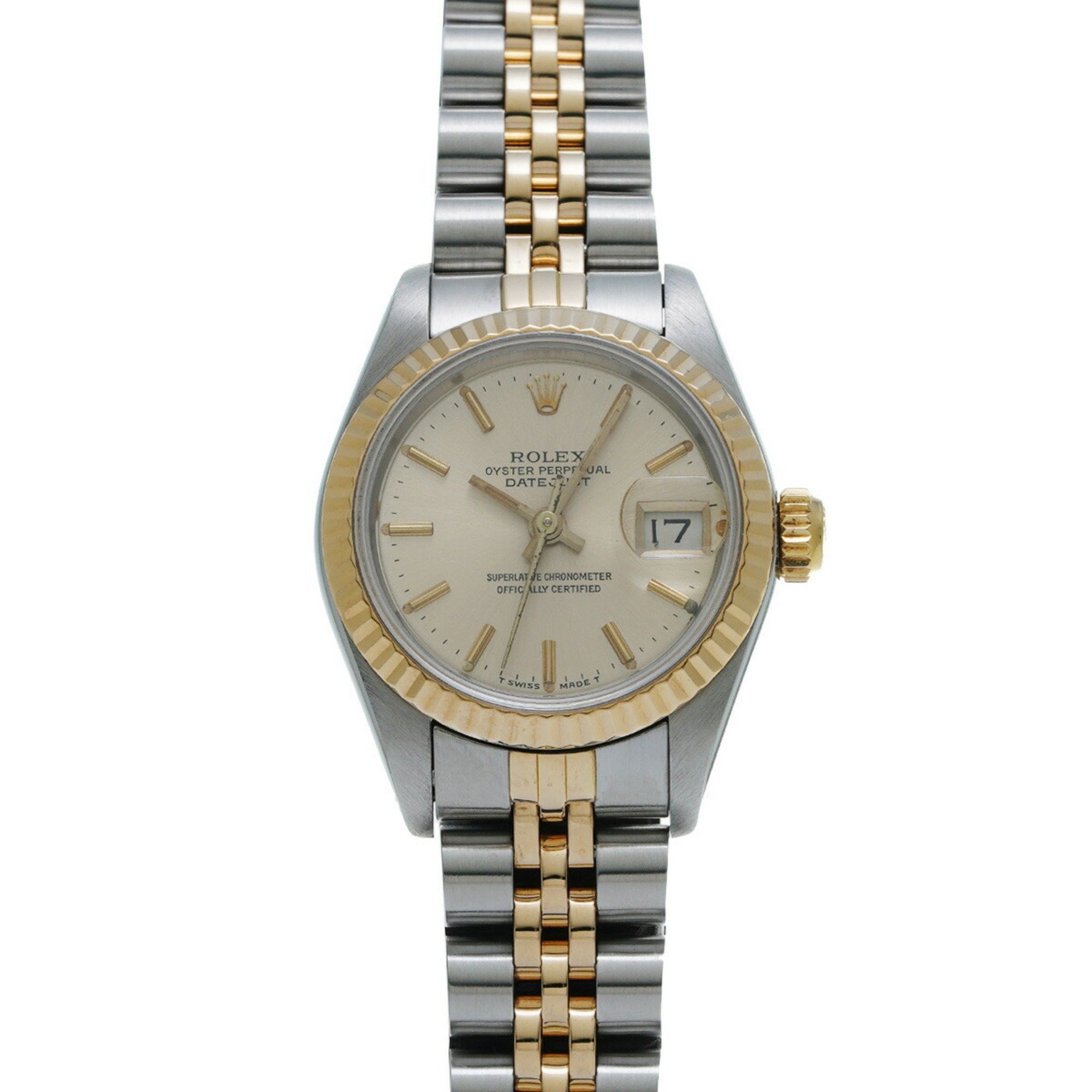Rolex Datejust 69173G 9 (Manufactured Around 1985) Champagne Ladies Watch Automatic, Women's
