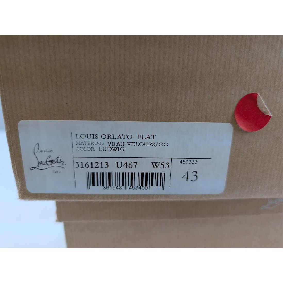 Christian Louboutin o1rshd1 Louis Orlato flat high-top sneaker in blue suede Size US 10 / EU 43 - 24 Thumbnail