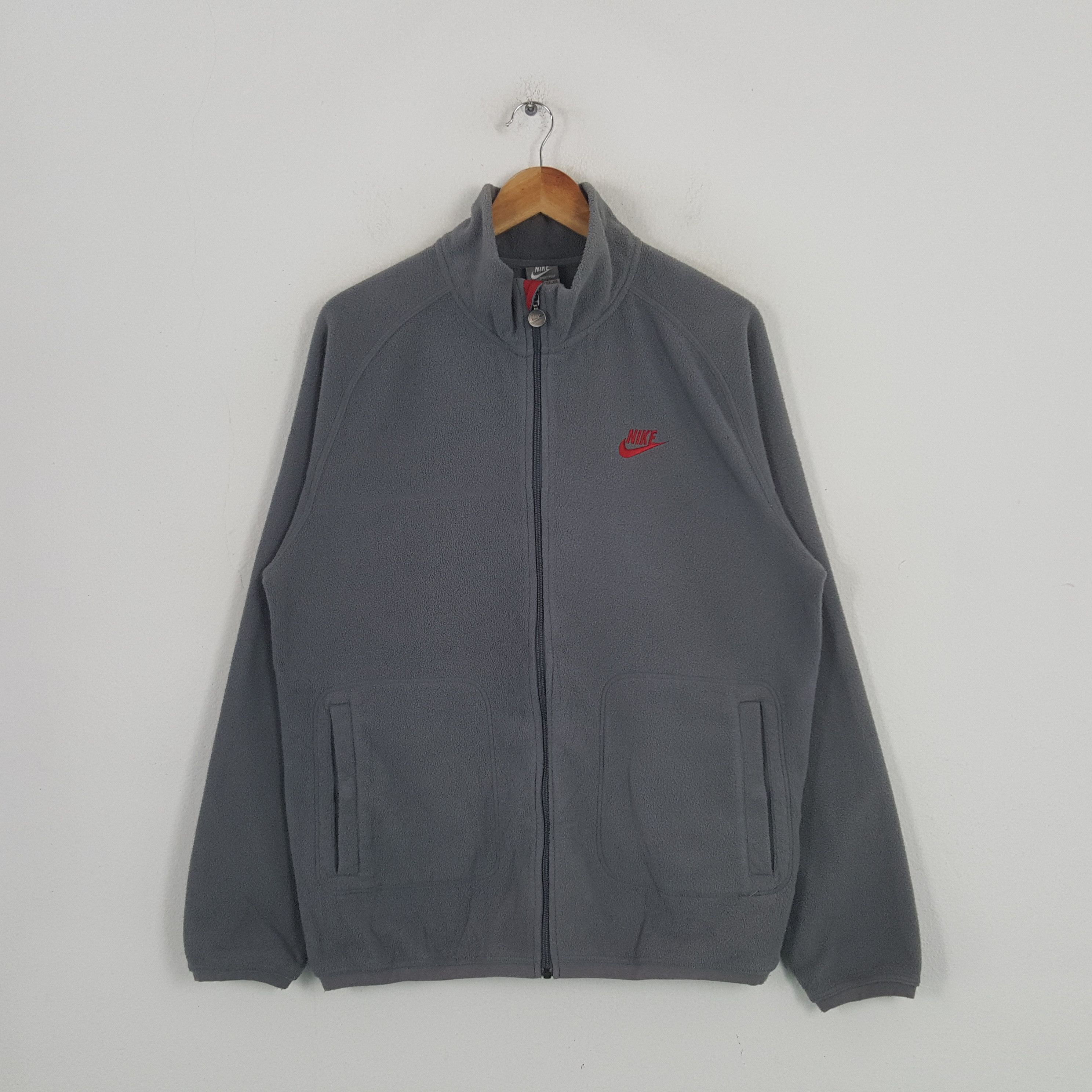 Nike × Vintage Vintage Nike American Sports Style Fleece Sweatshirt Size US L / EU 52-54 / 3 - 1 Thumbnail