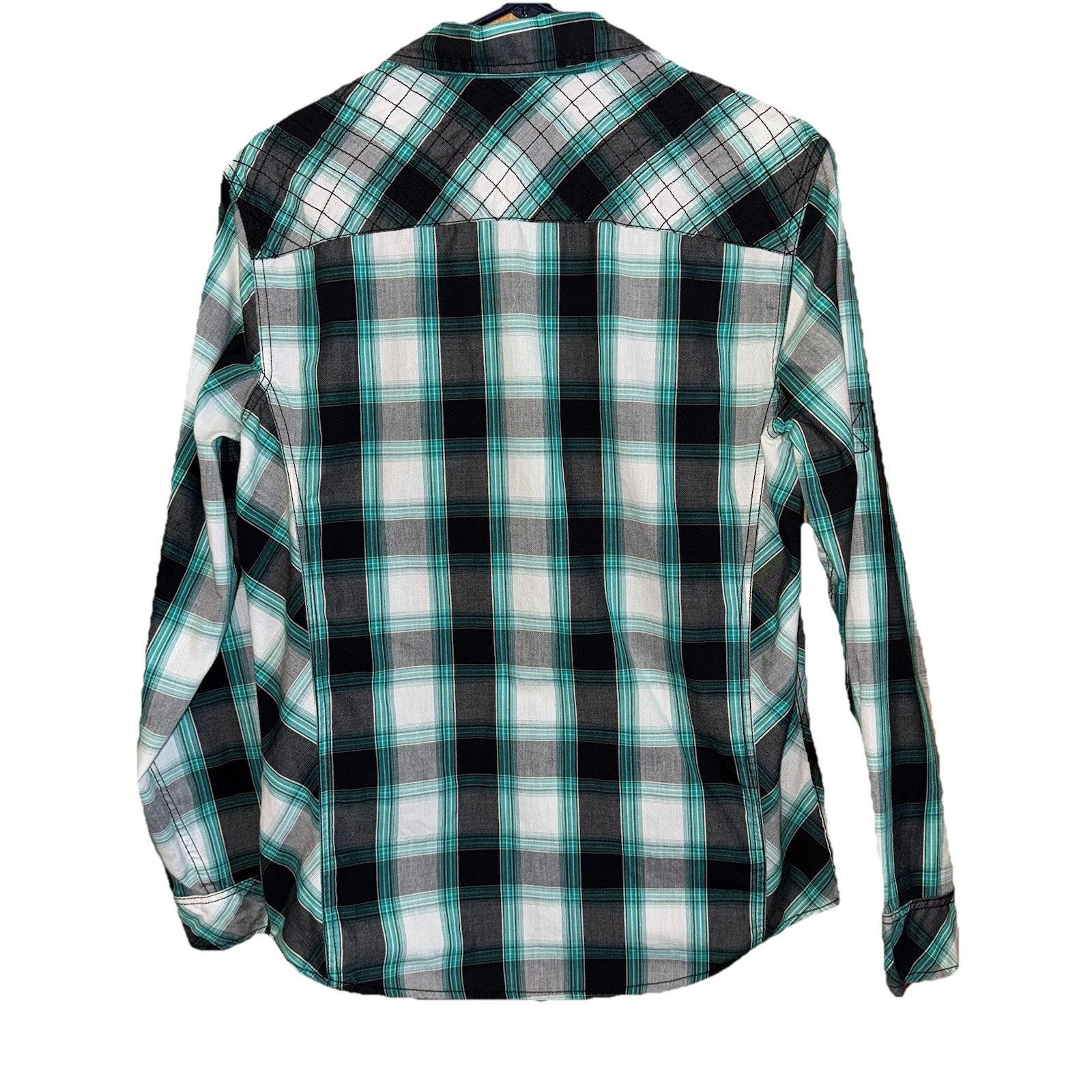 Helix Helix Athletic Fit Men’s Plaid Button Down Shirt Size Small Size US S / EU 44-46 / 1 - 2 Thumbnail