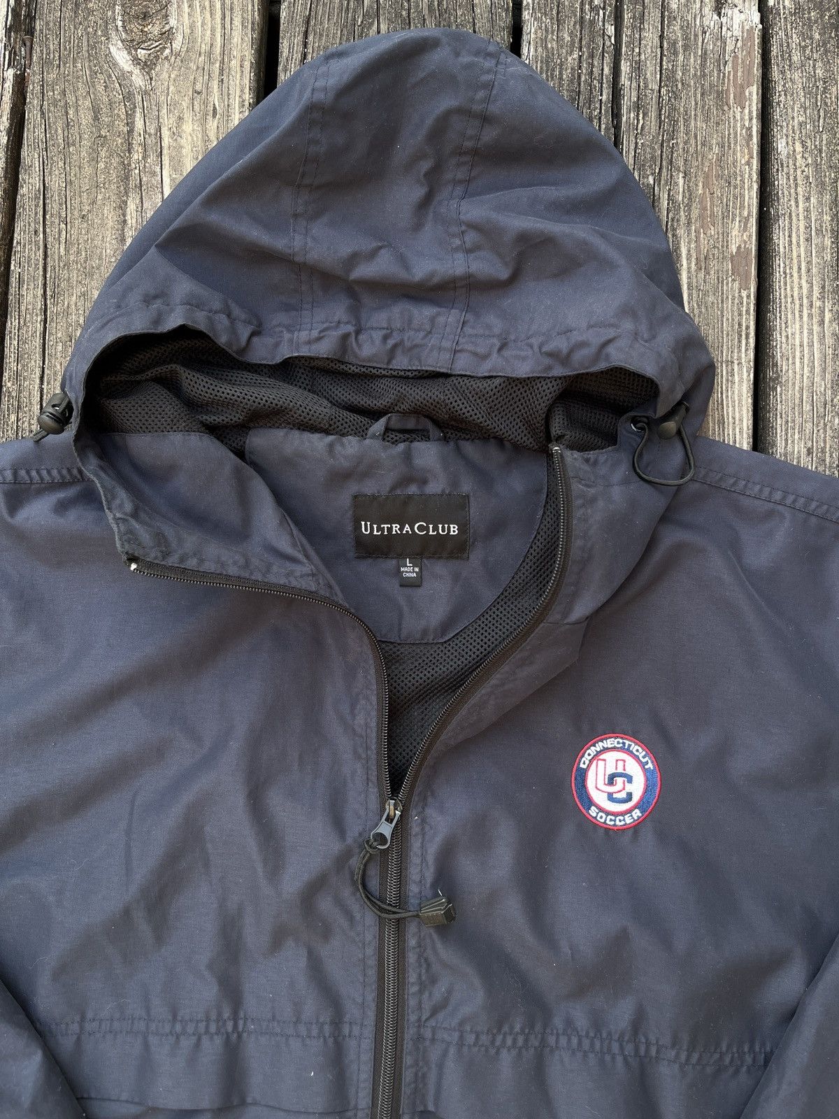 Other × Vintage Vintage Uconn Soccer Jacket Size US L / EU 52-54 / 3 - 4 Thumbnail