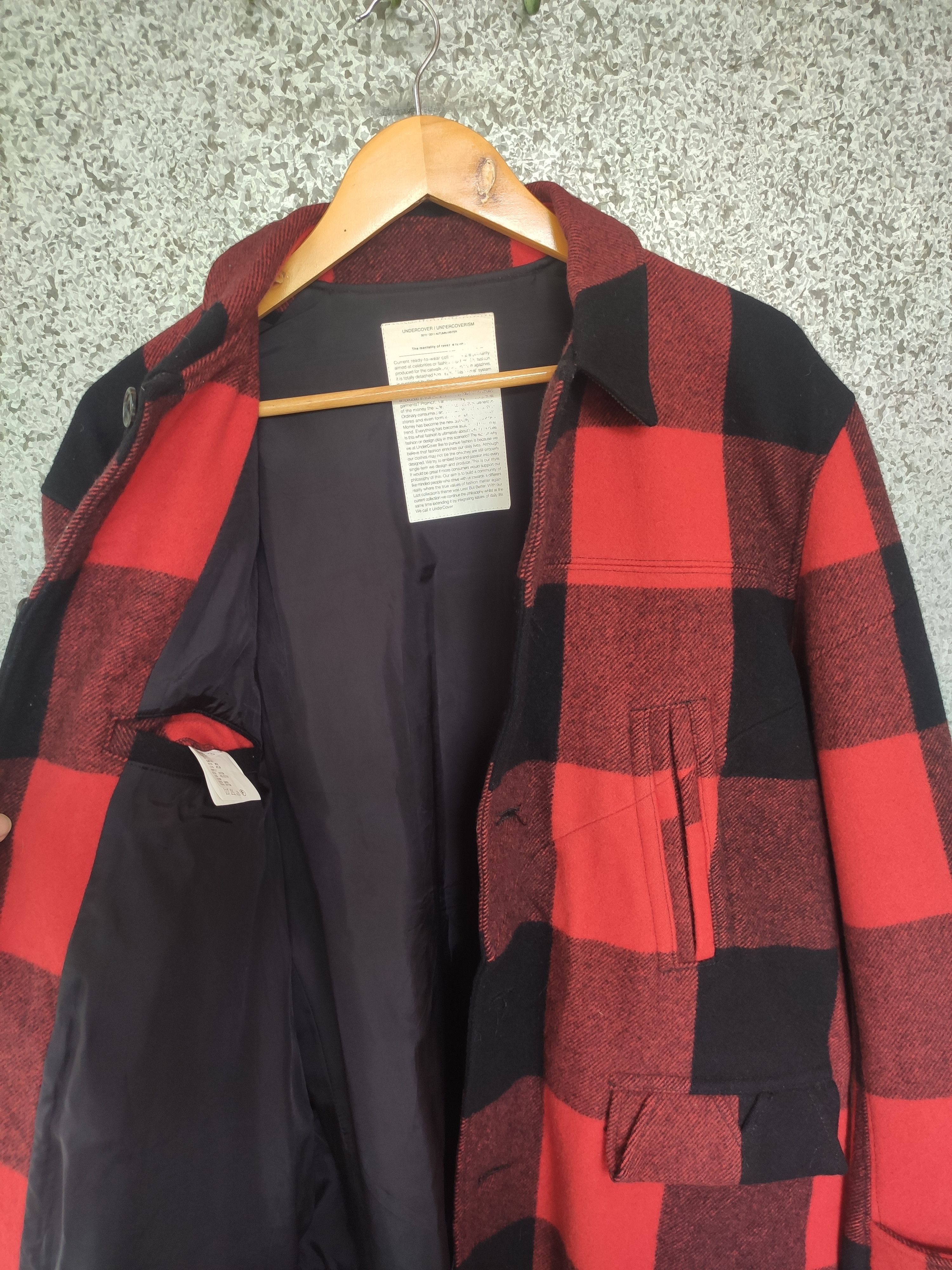 Undercover Undercover jacket 2010 Autumn Winter Avakareta Collection Size US L / EU 52-54 / 3 - 9 Thumbnail